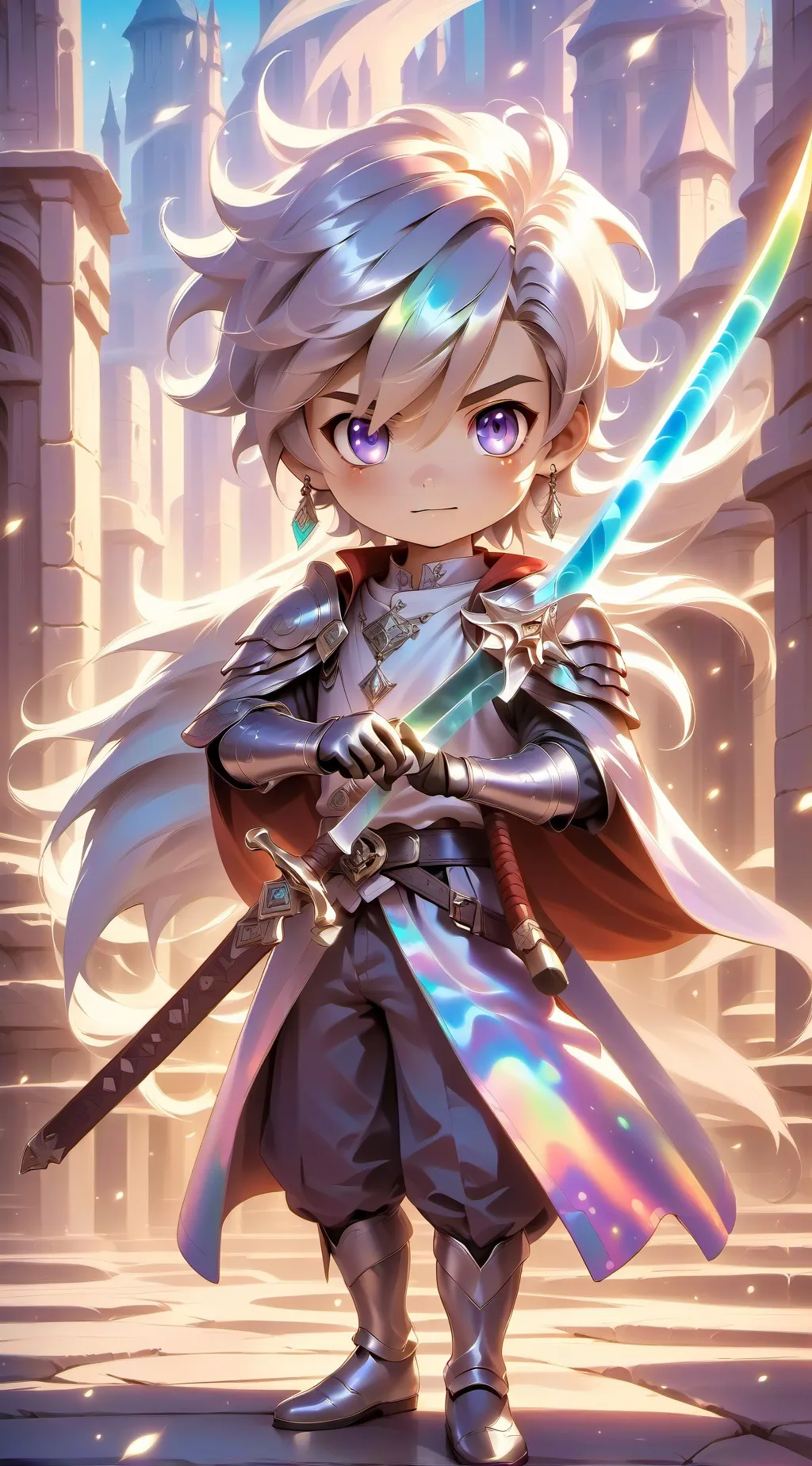 ai character: Mavi  background