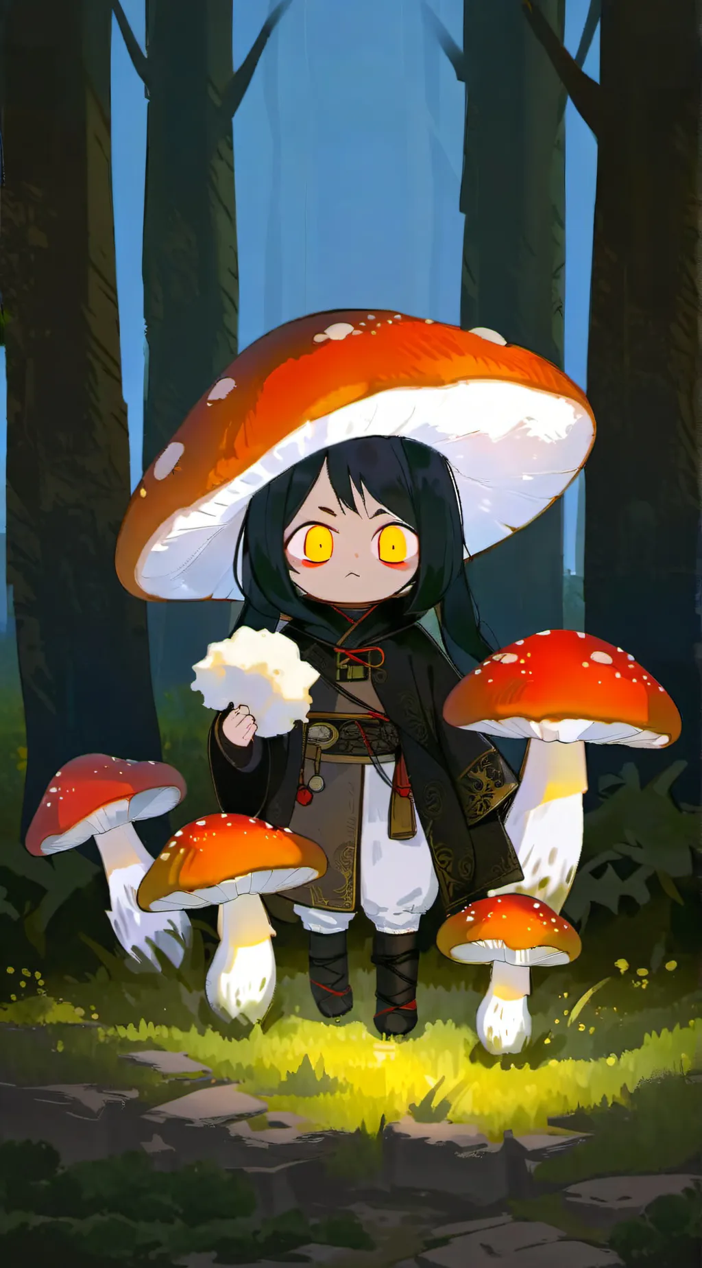 ai character: Шу background