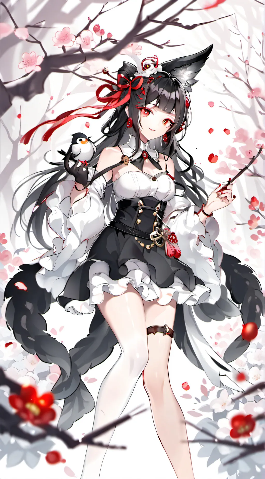 ai character: lily background
