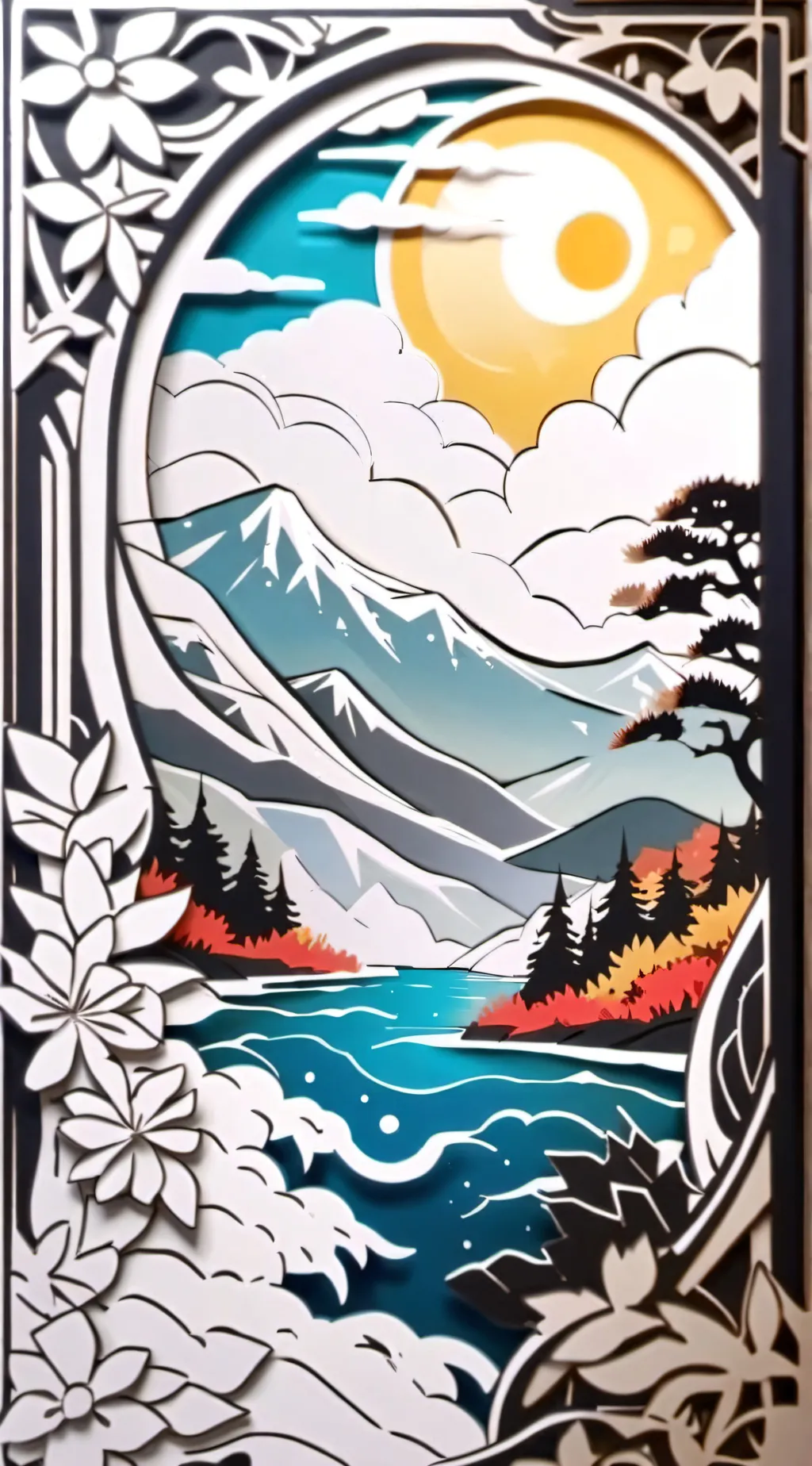 ai character: Moon background