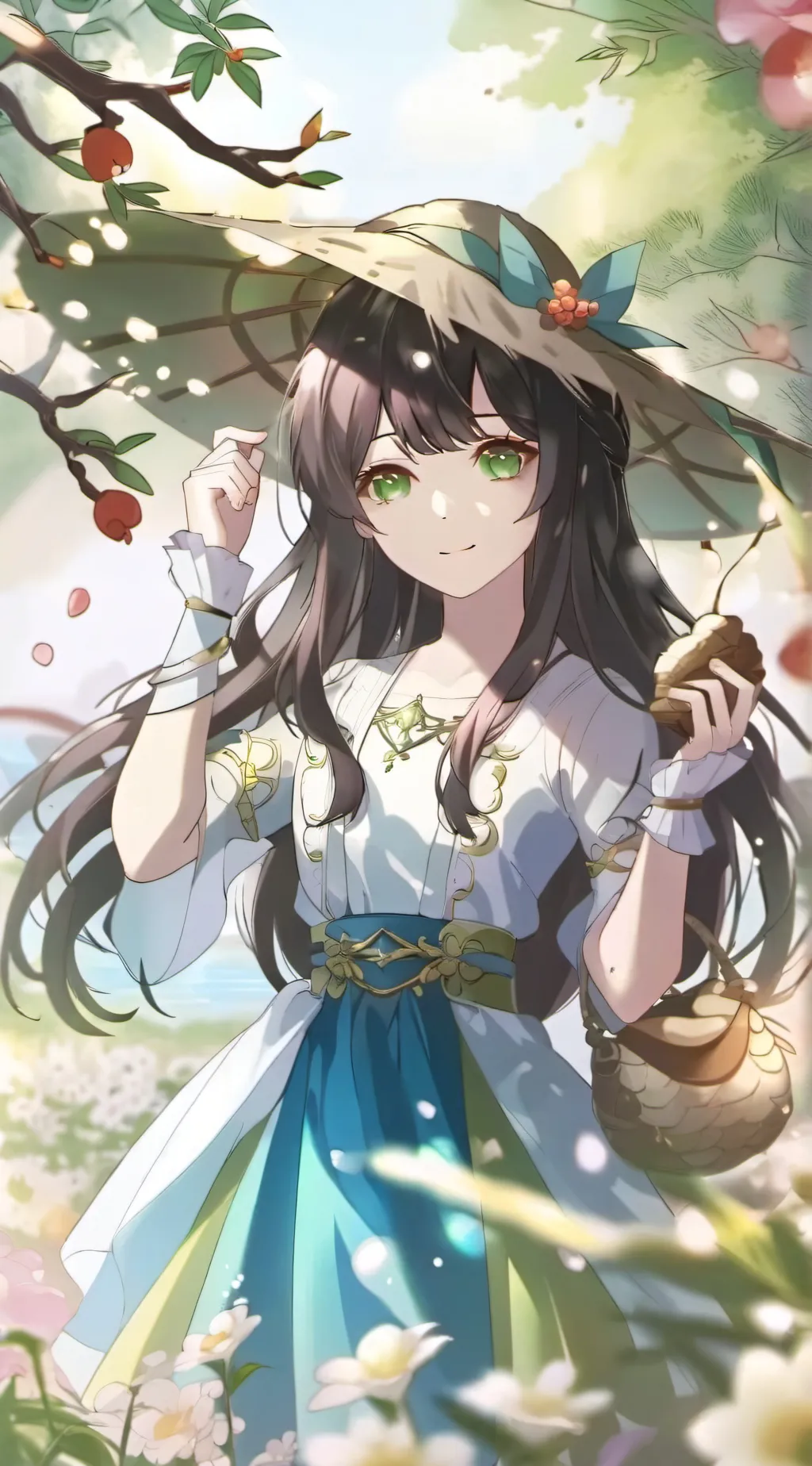 ai character: Lupita  background