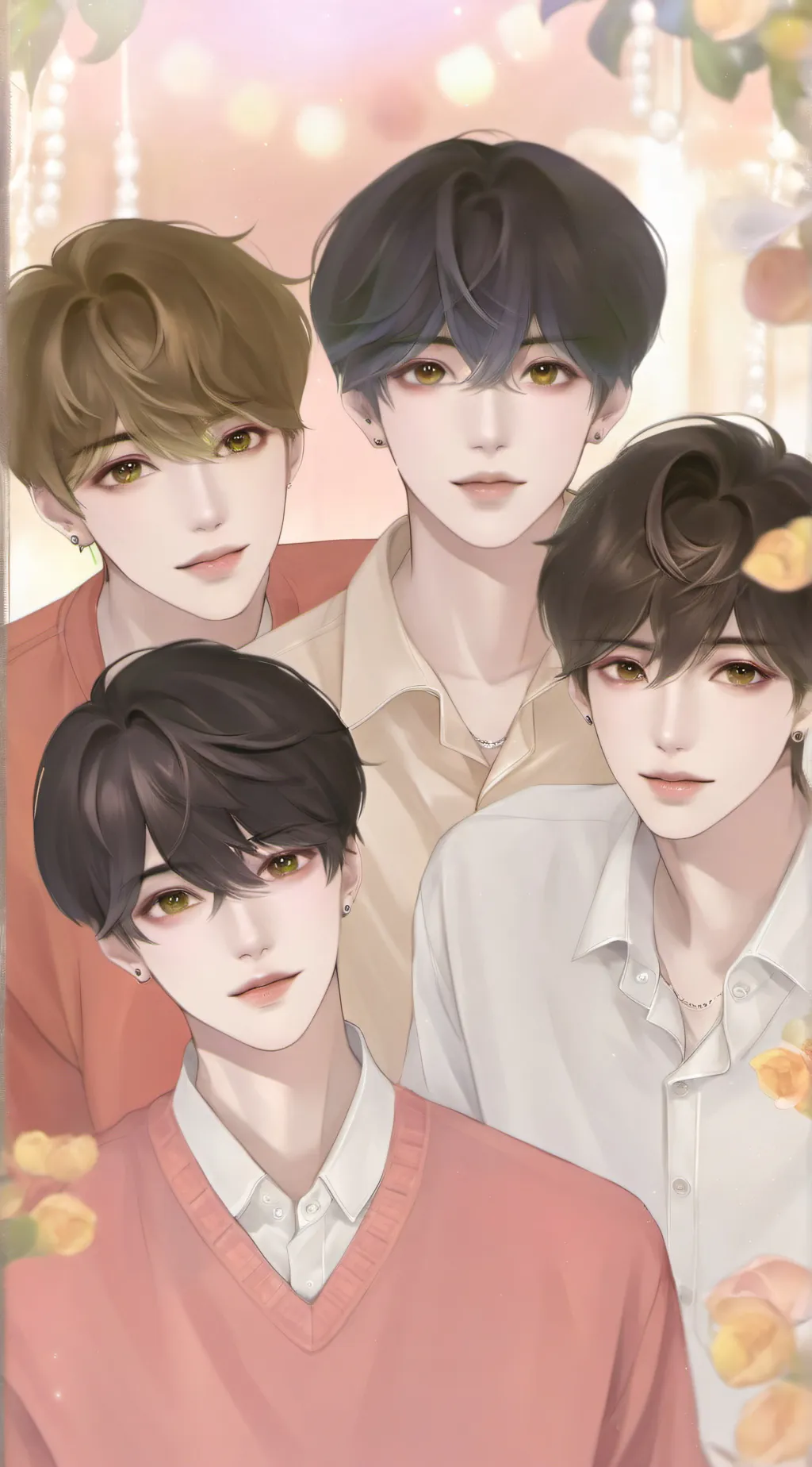 ai character: boys& girls hostel background