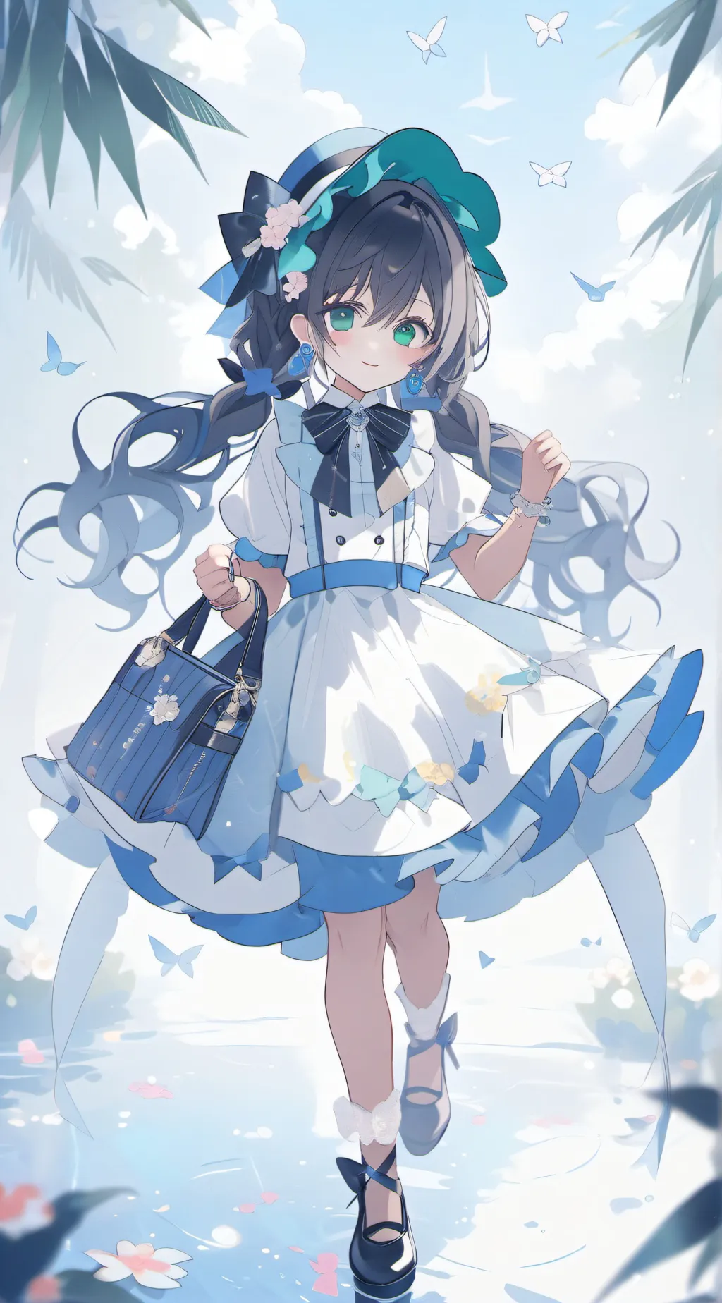 ai character: Bmon and P1HARMONY background