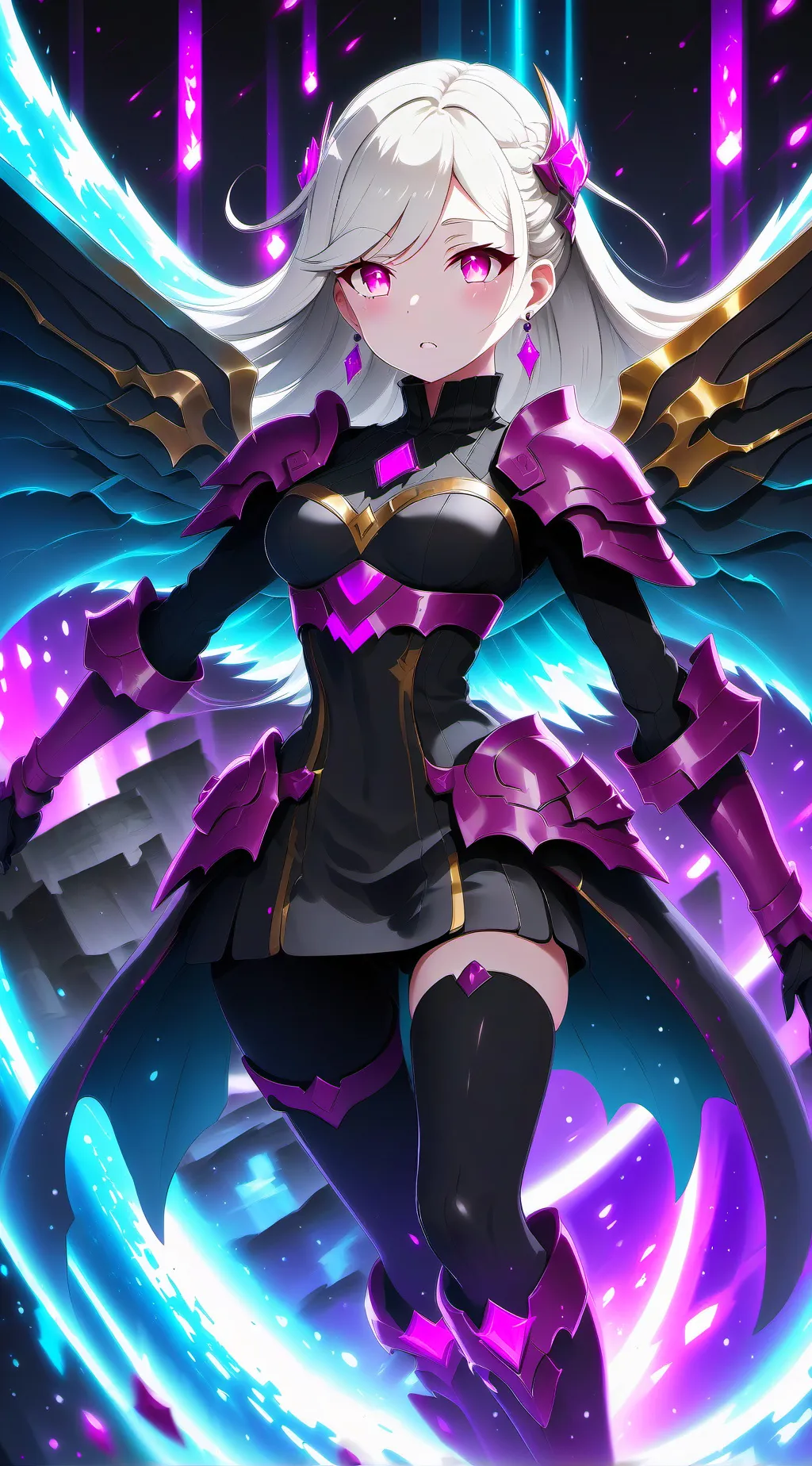 ai character: Manila  background