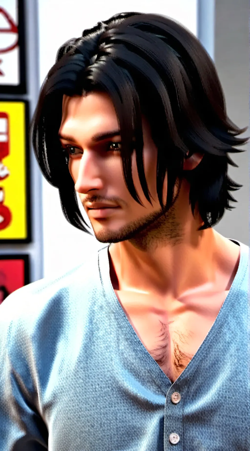 ai character: Clark background