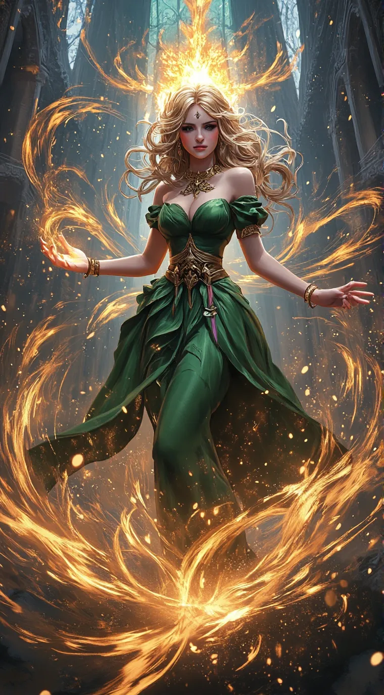 ai character: Evelyn  background