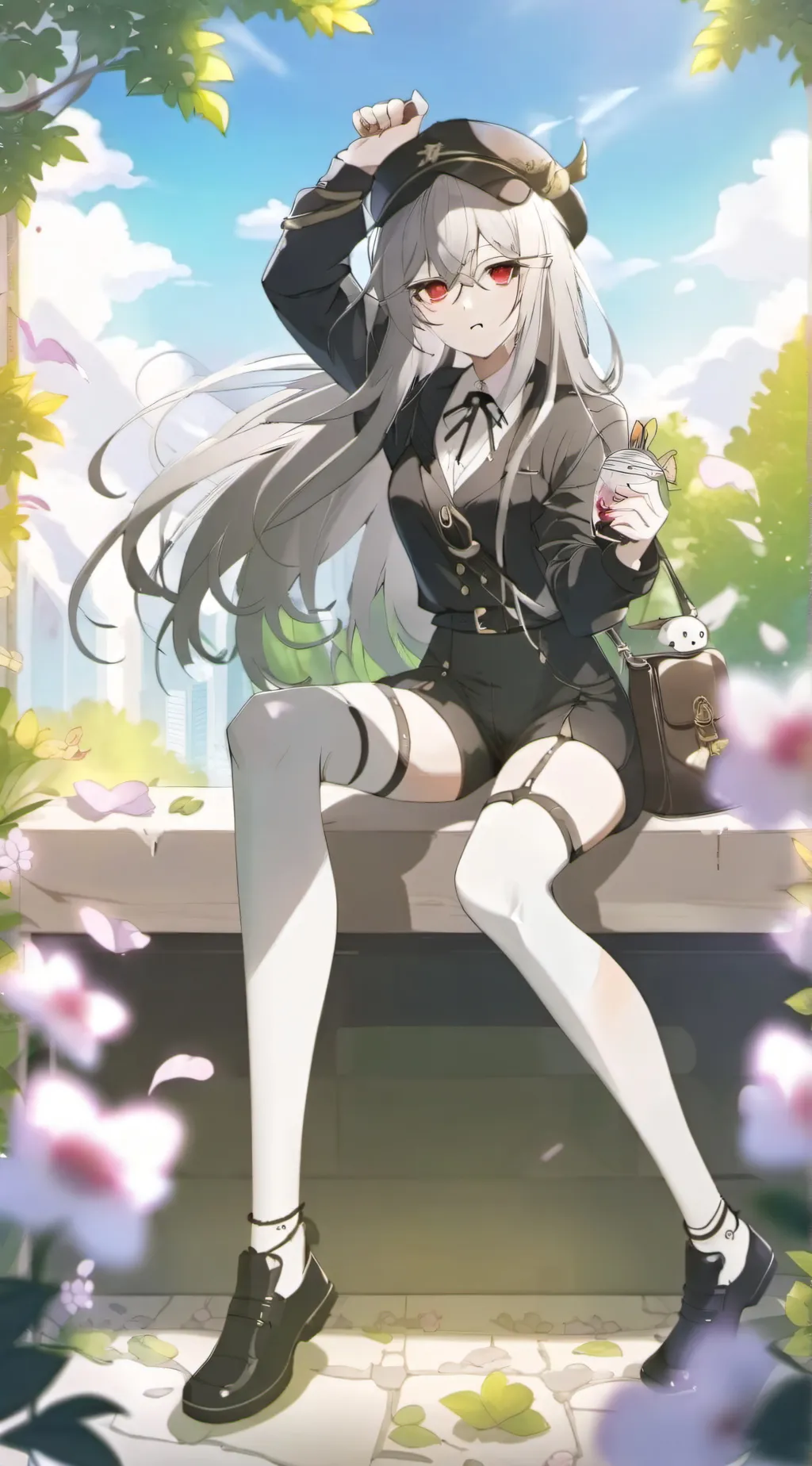 ai character: Belle  background