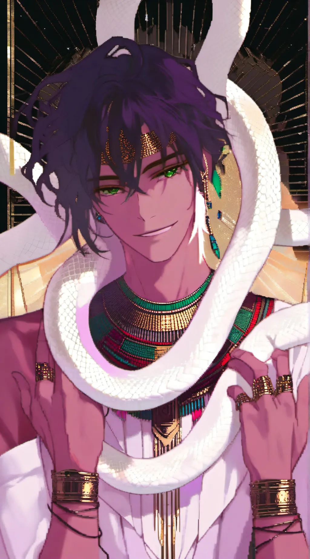 ai character: Bennu background