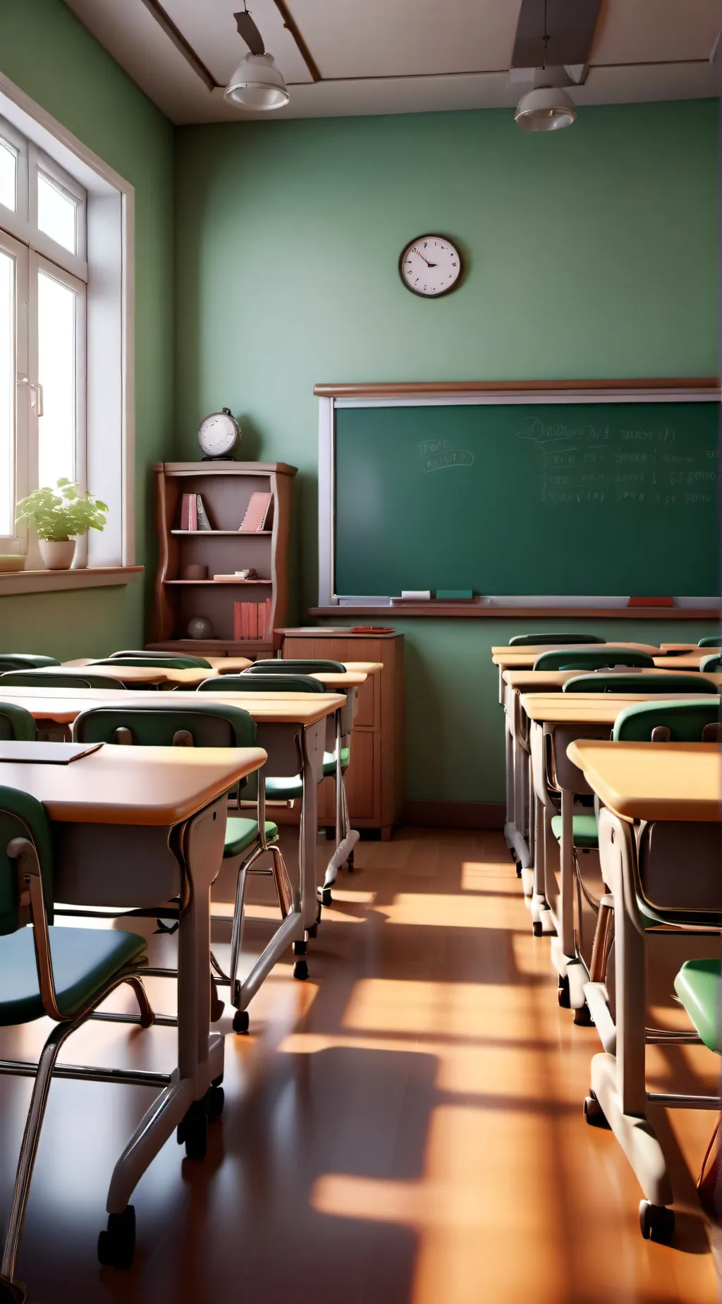 ai character: Middle school deku background