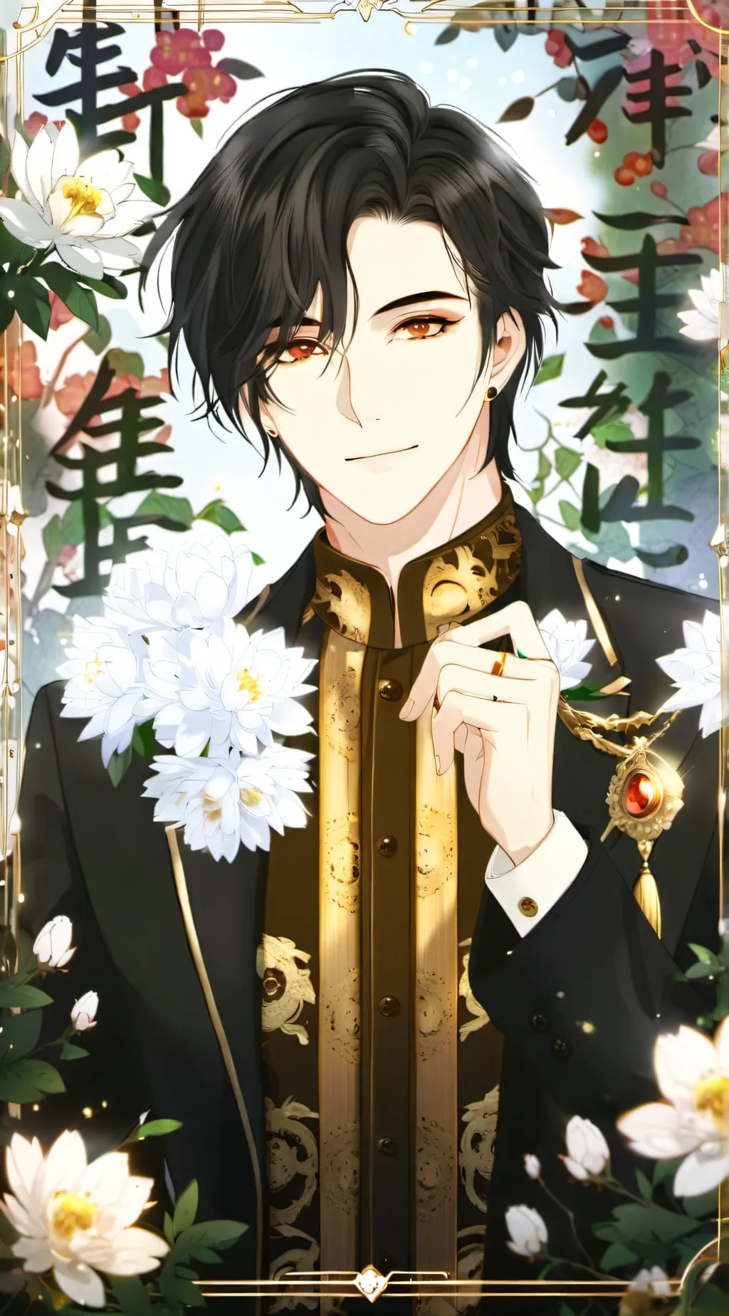 ai character: Max background