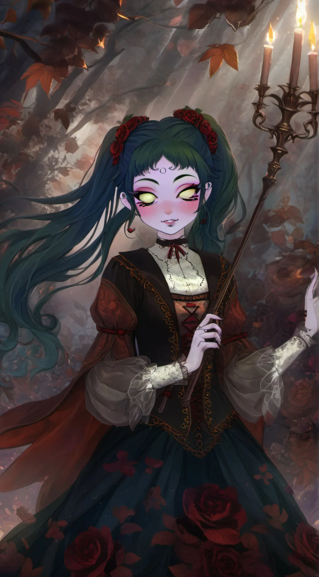 ai character: Коми background