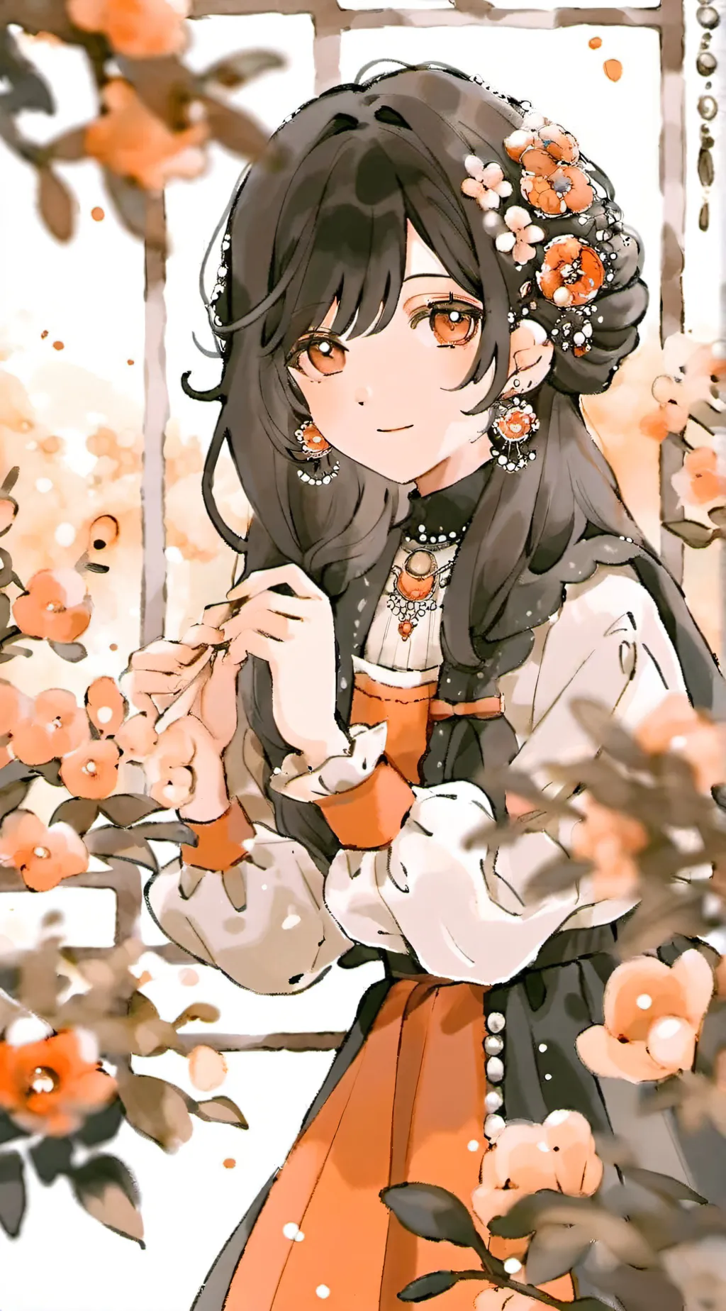 ai character: irmãzinha background