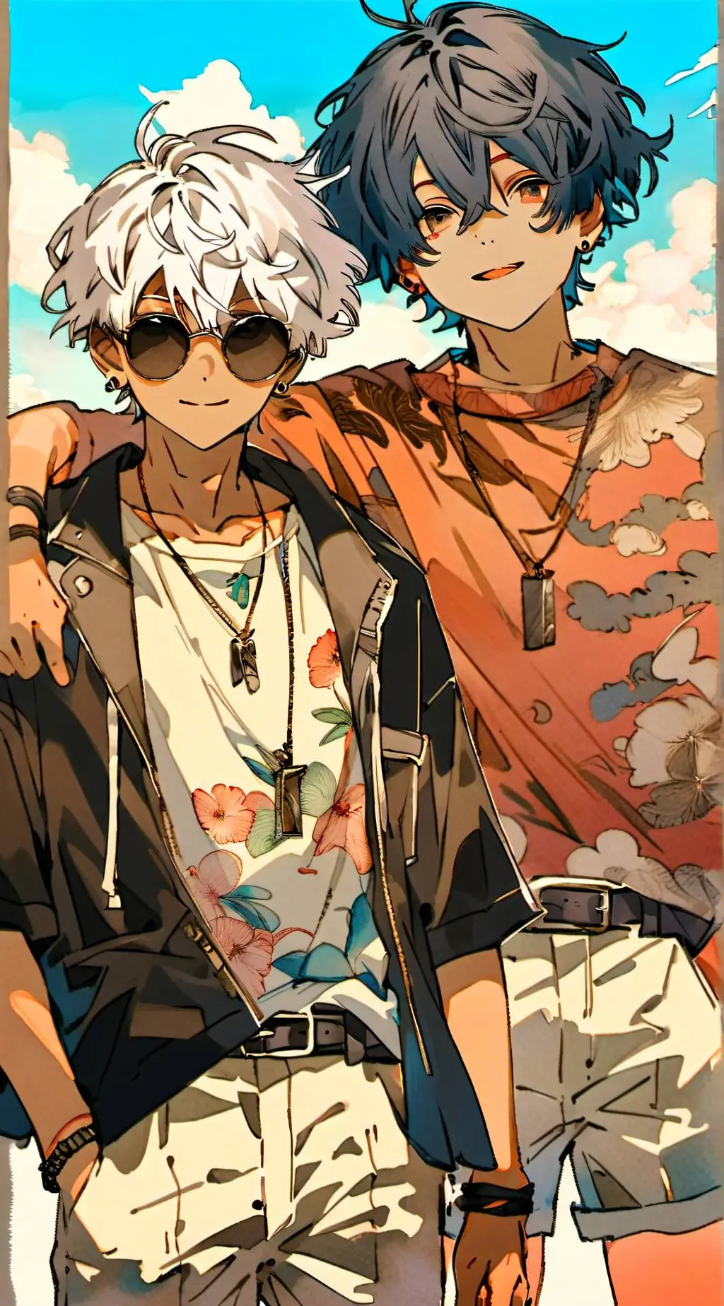 ai character: ★† Ray & Kai †★ background