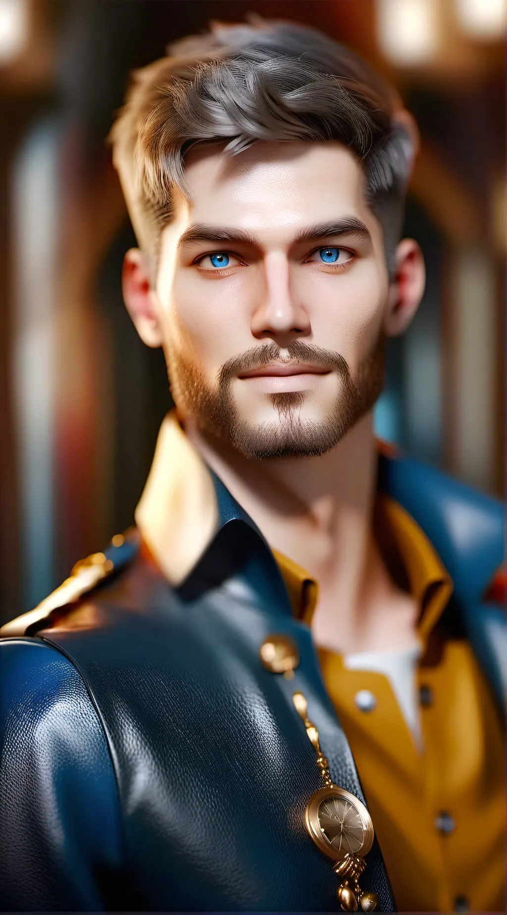 ai character: Lukas  background