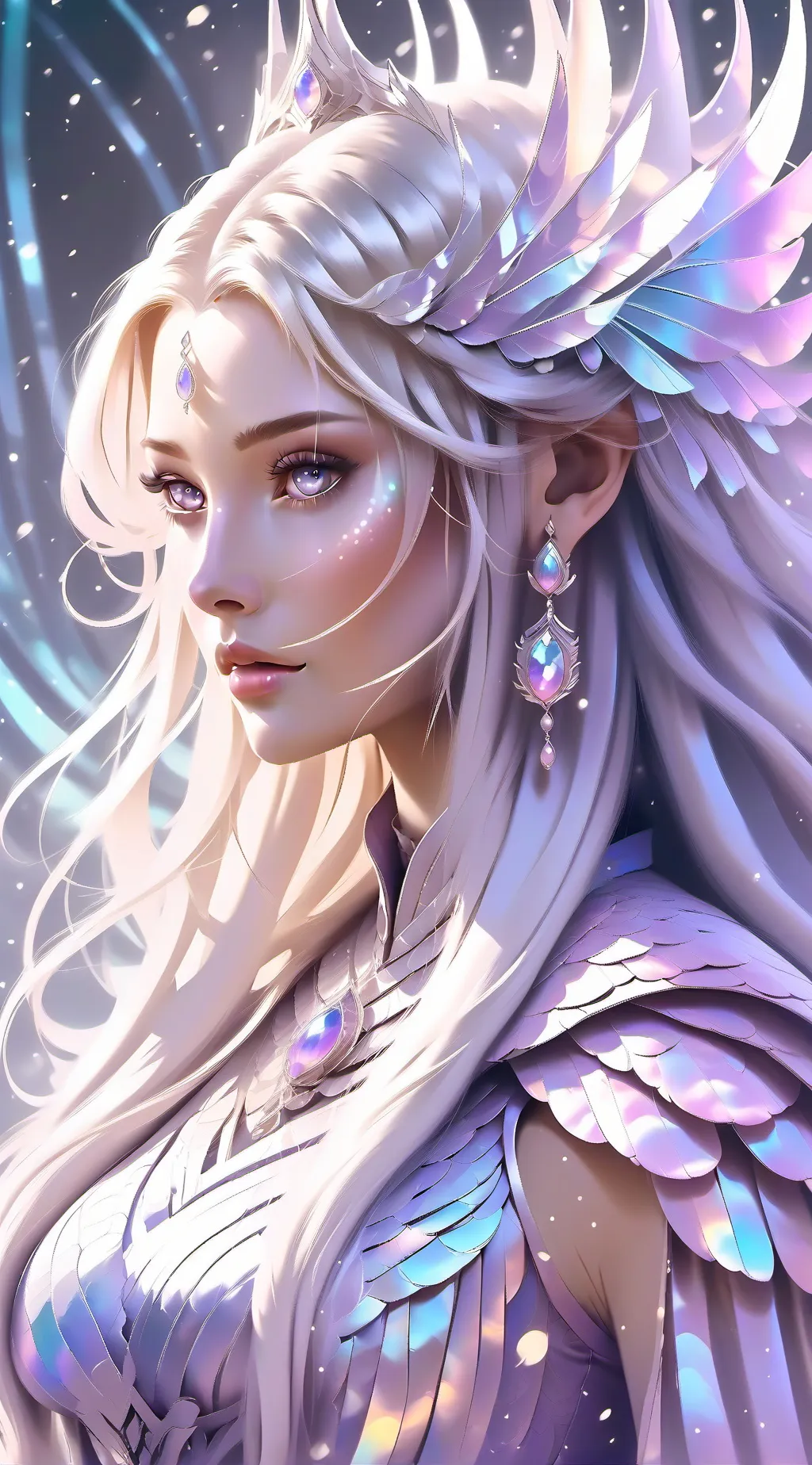 ai character: Lily  background