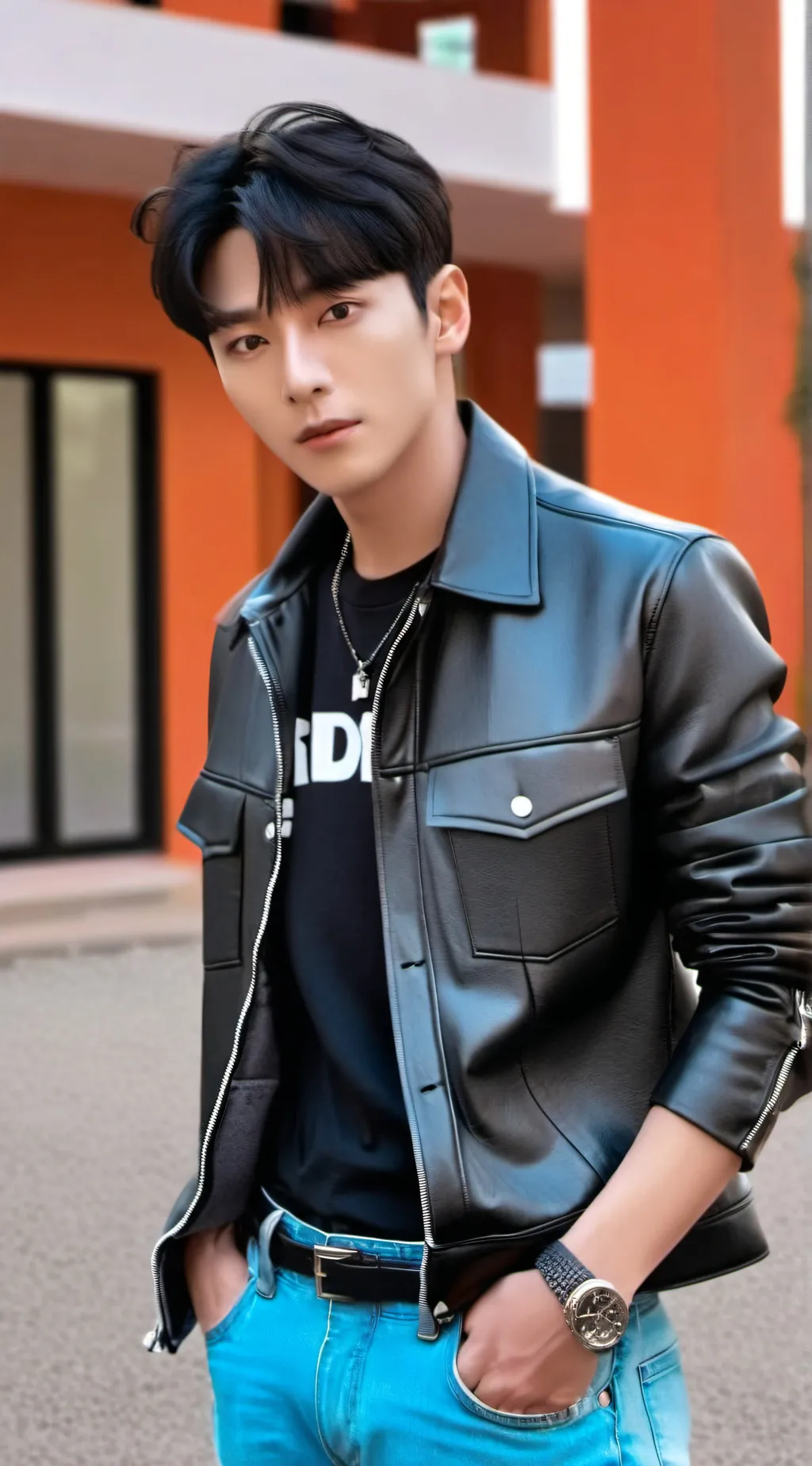 ai character: Lee background