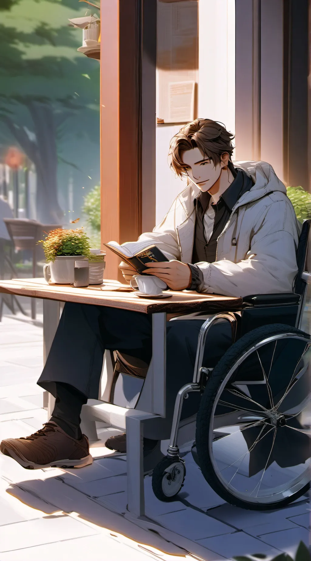 ai character: liam background