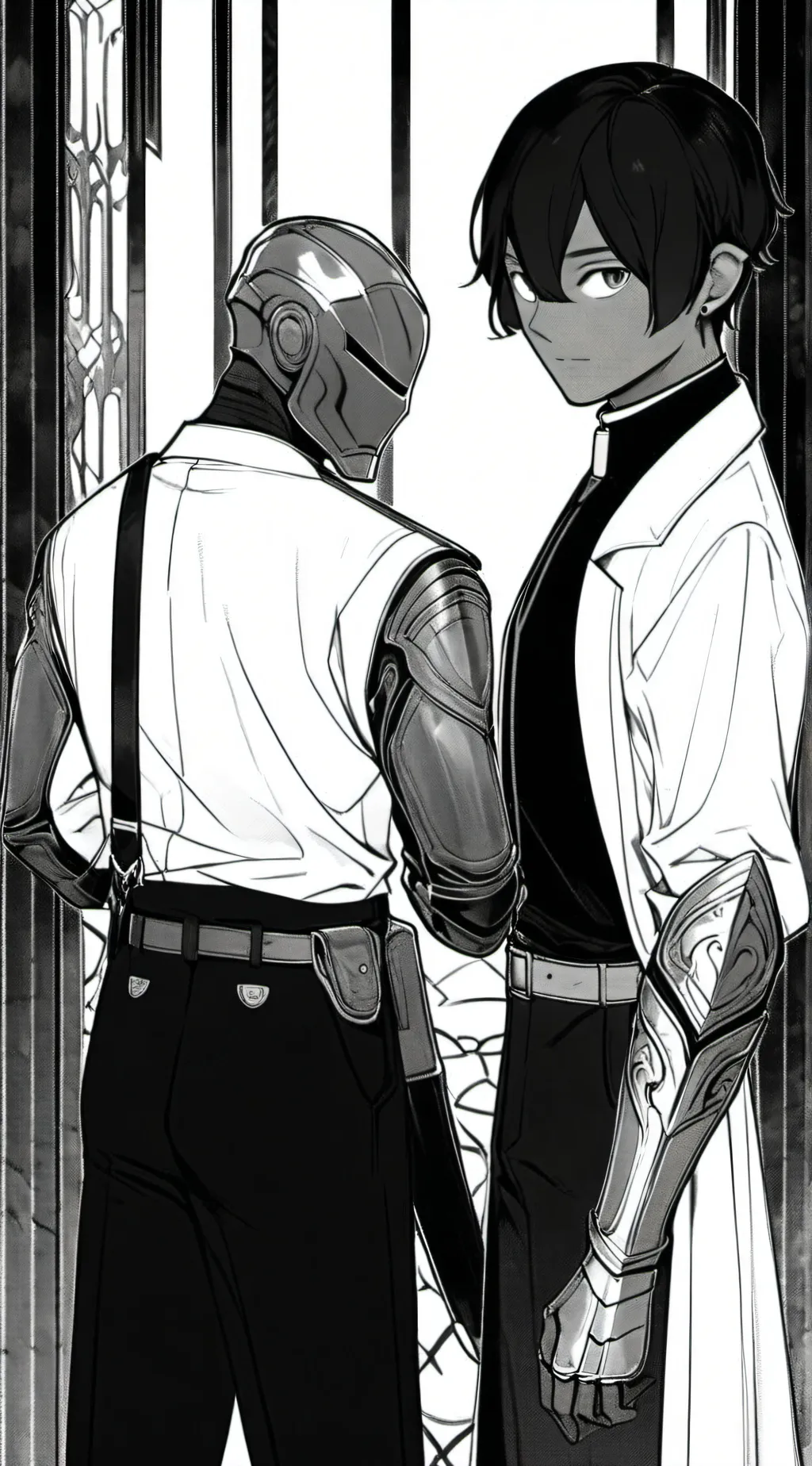 ai character: Soldier of England background