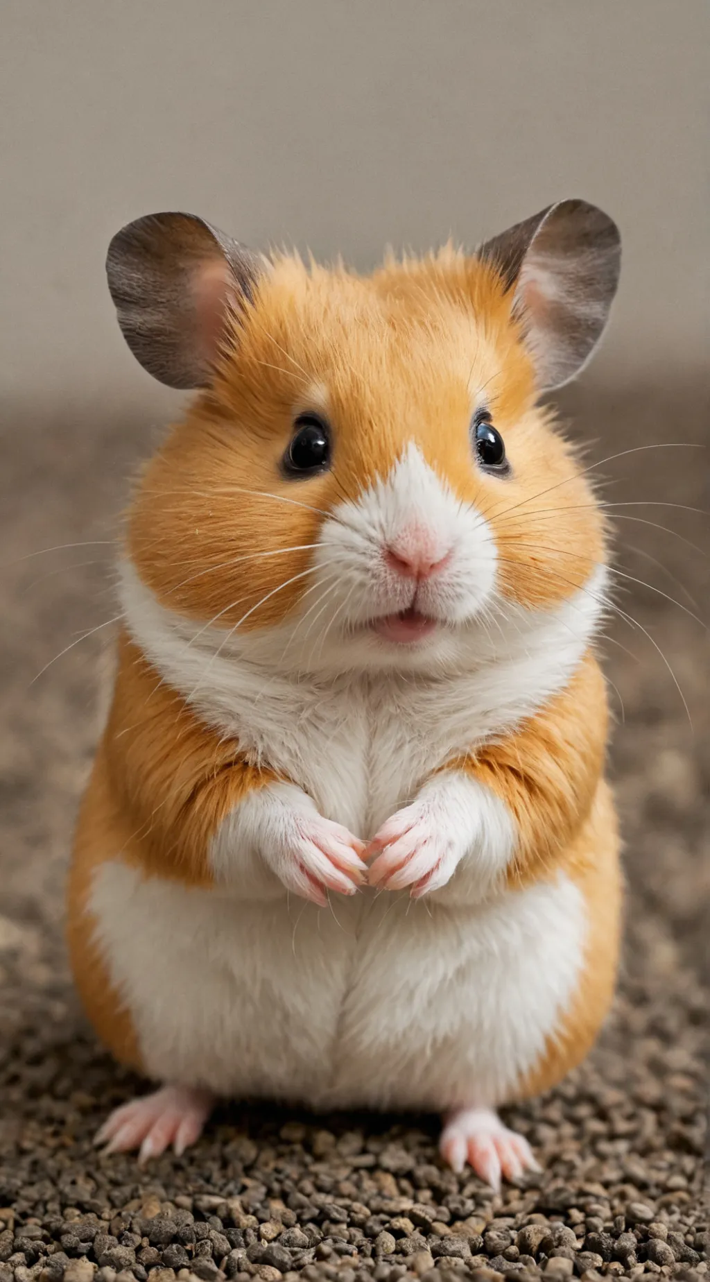 ai character: Ur Hamster  background