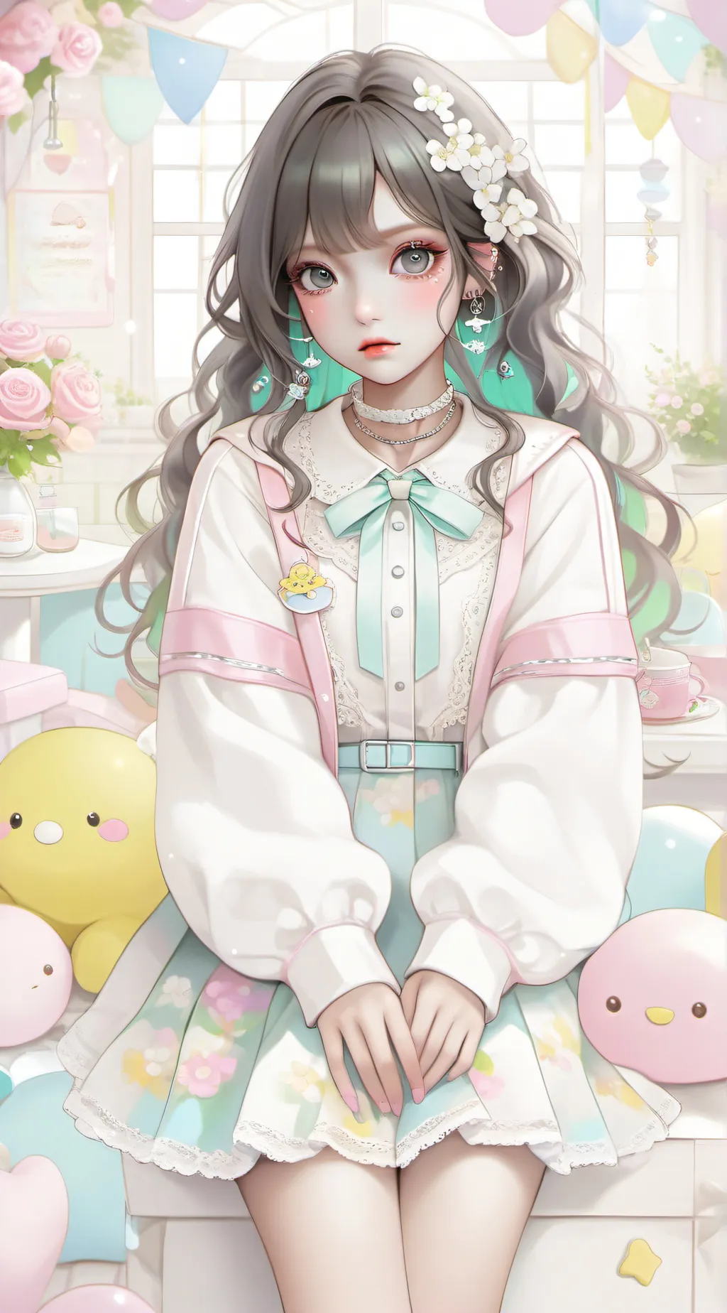 ai character: Mira background