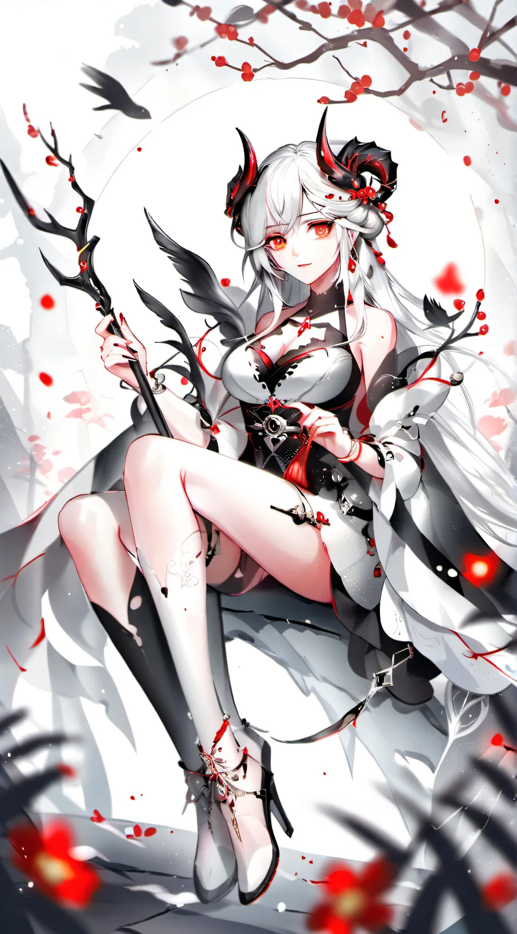 ai character: dwisneydis Flores  background