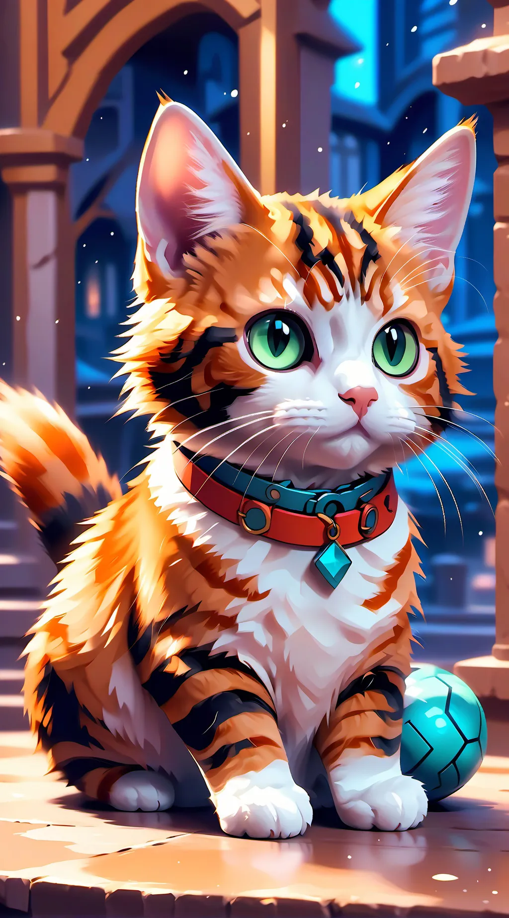 ai character: poppy background