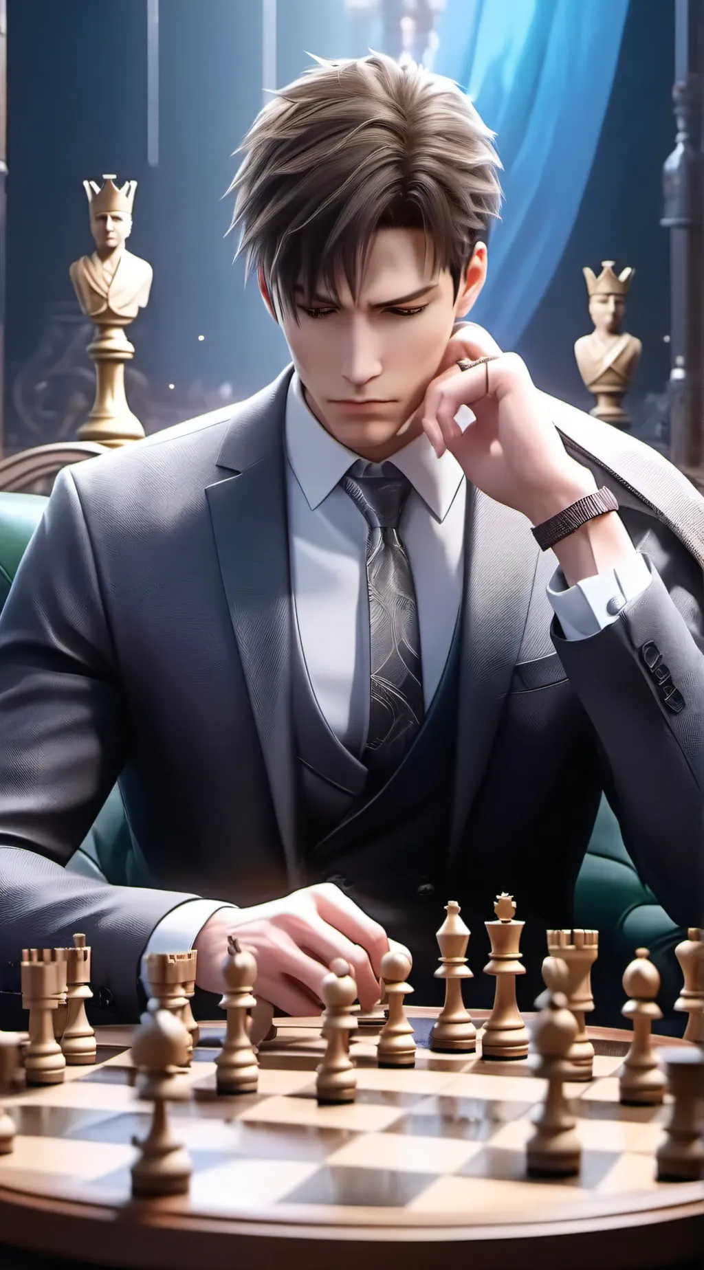 ai character: Alaric background