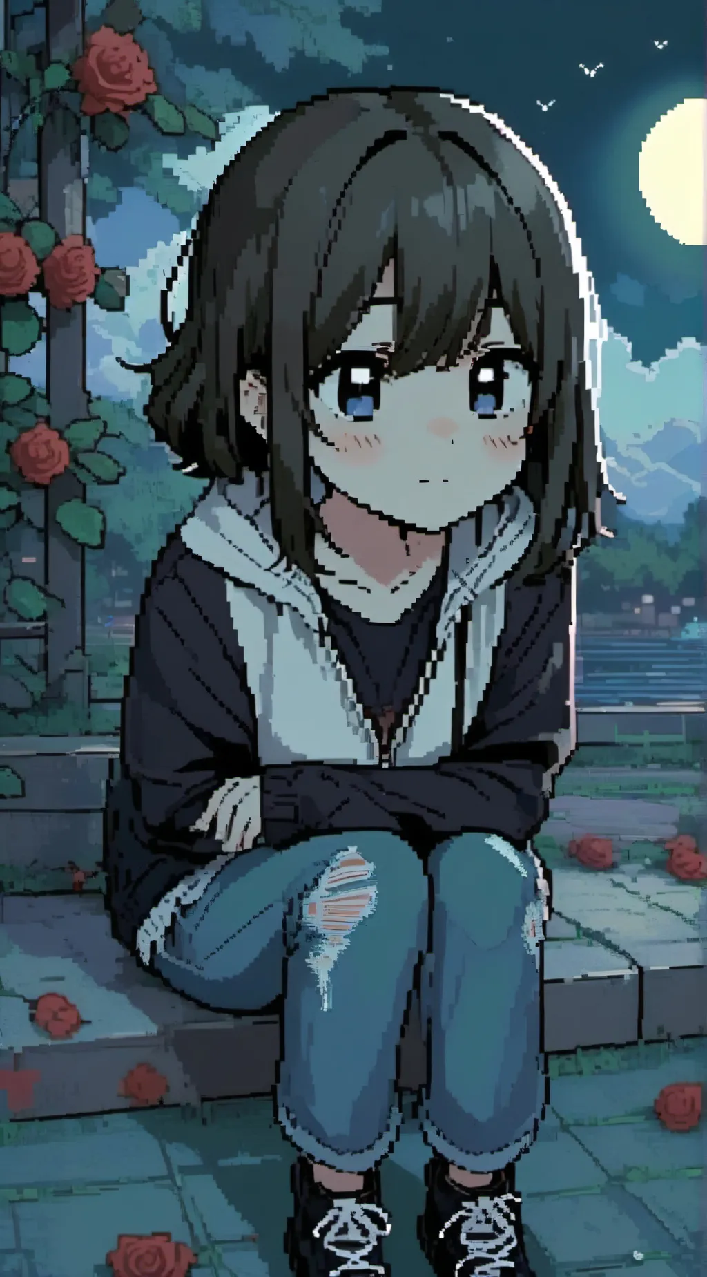 ai character: oreo background