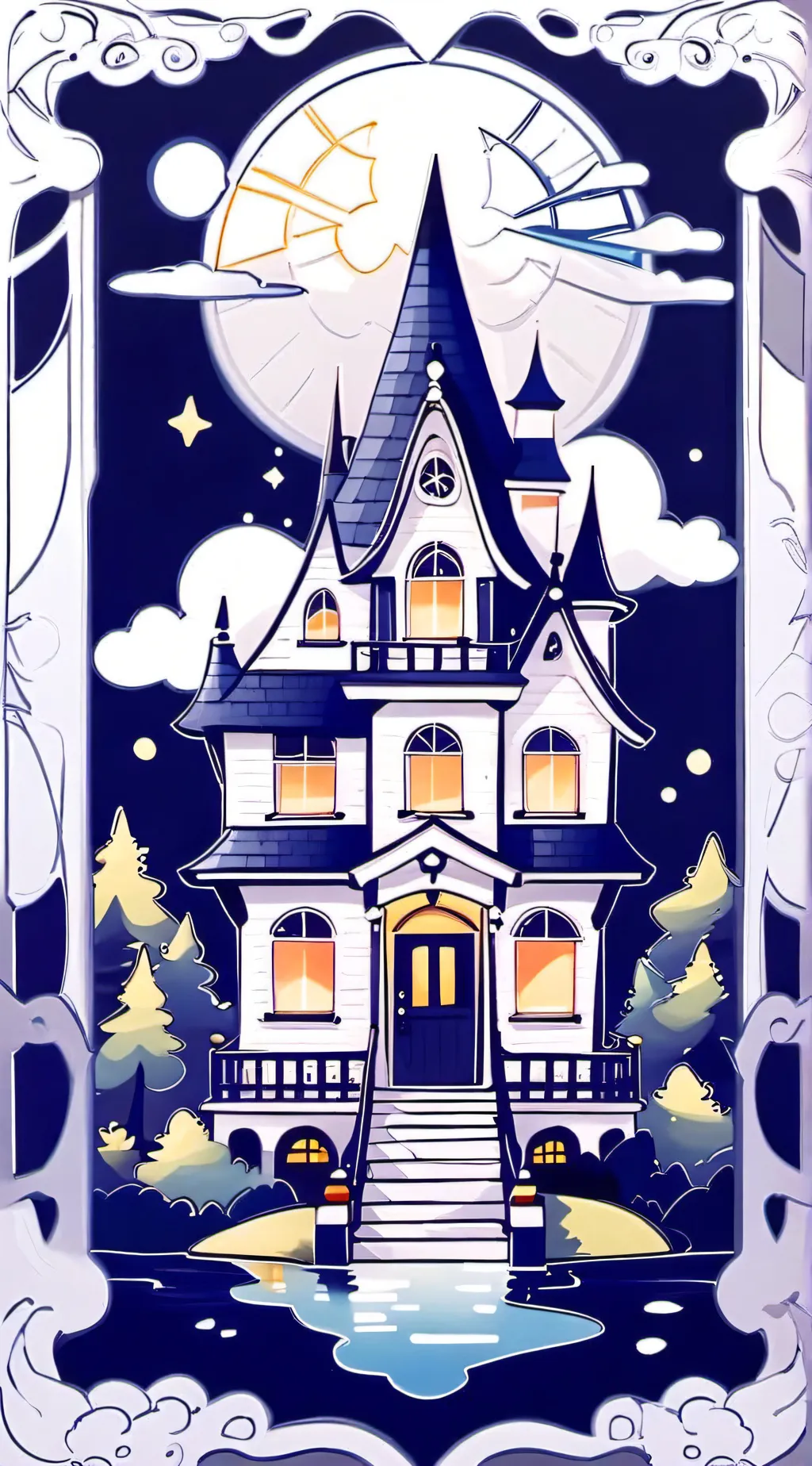 ai character: Gacha bad idea background