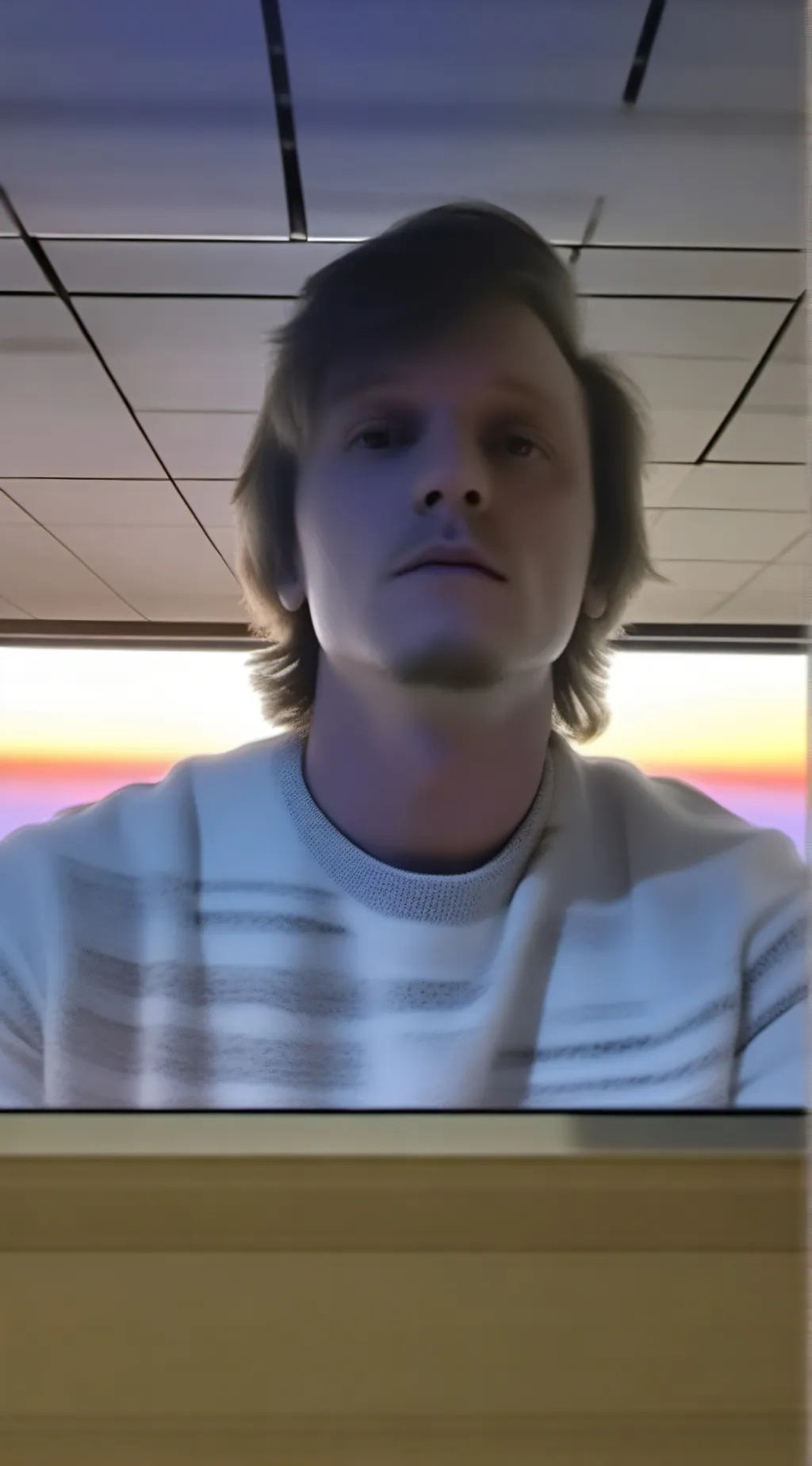 ai character: CEO of being sus background