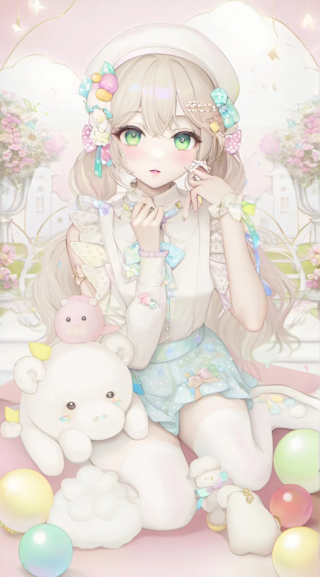 ai character: la nueva  background