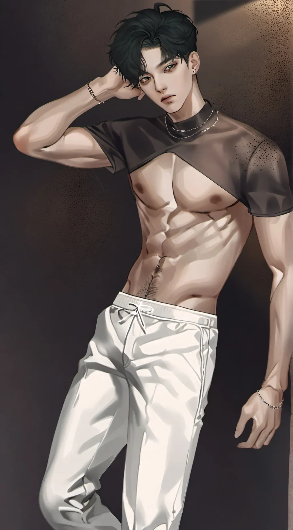 ai character: Hottest body Mha background