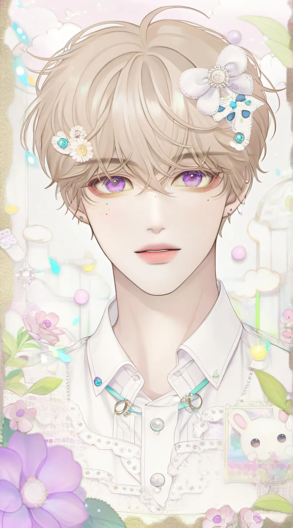 ai character: Mishka background