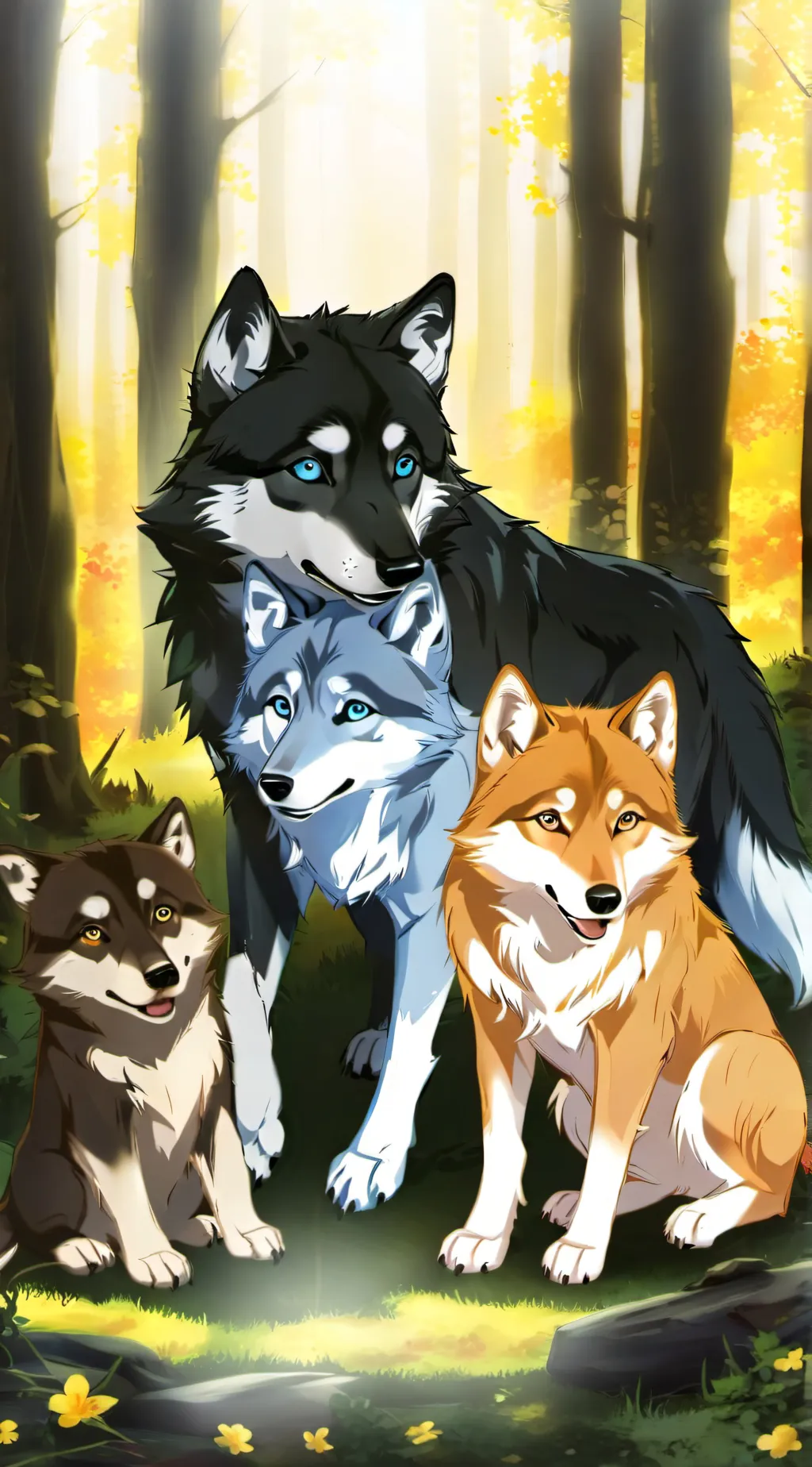 Talkie AI - Chat with Wolf Pack