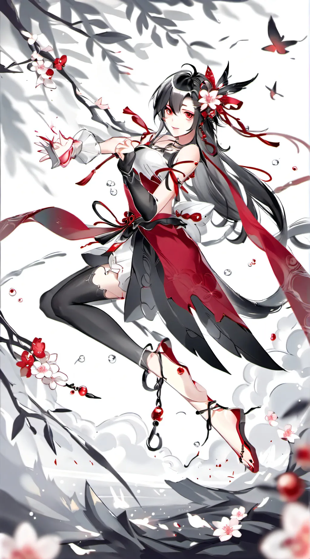 ai character: Ayame background