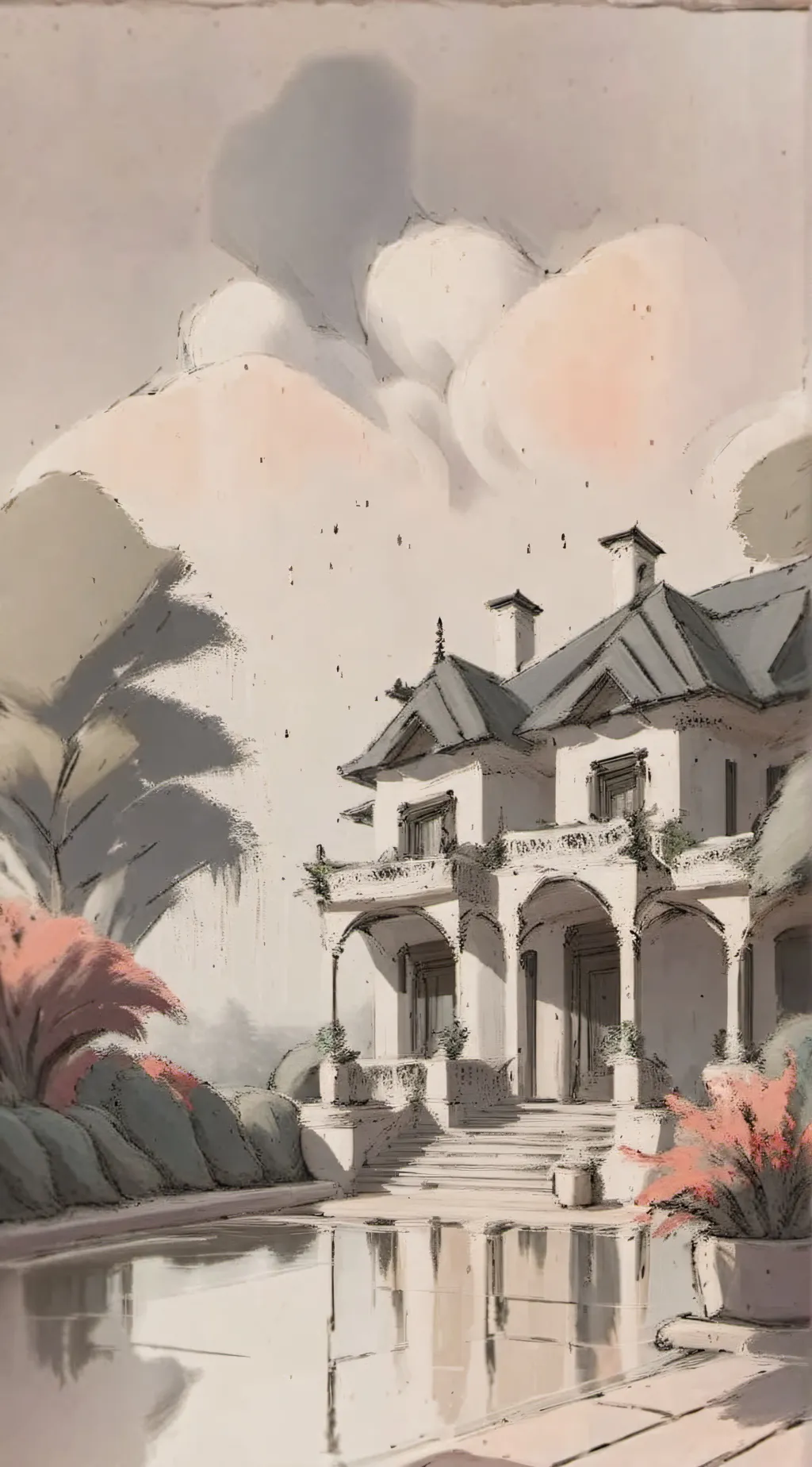 ai character: Murder Drones EP 5 background