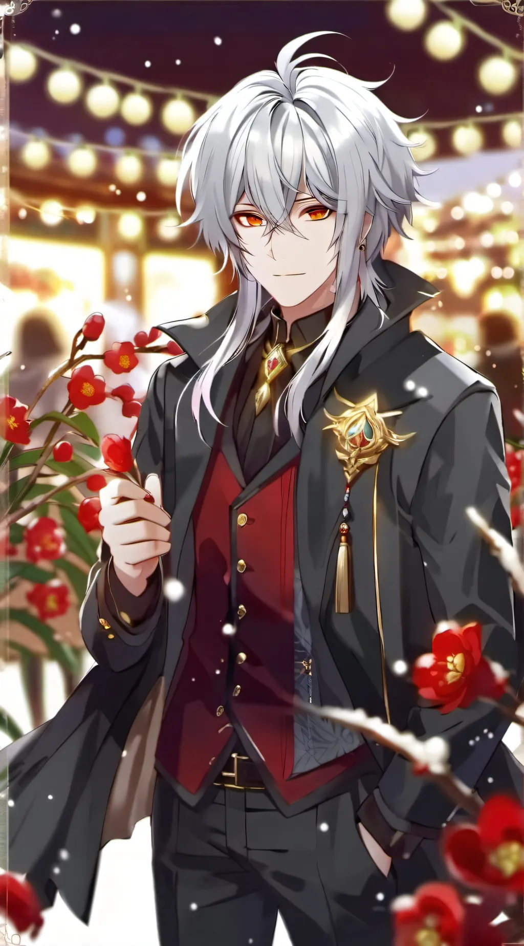 ai character: Santiago background