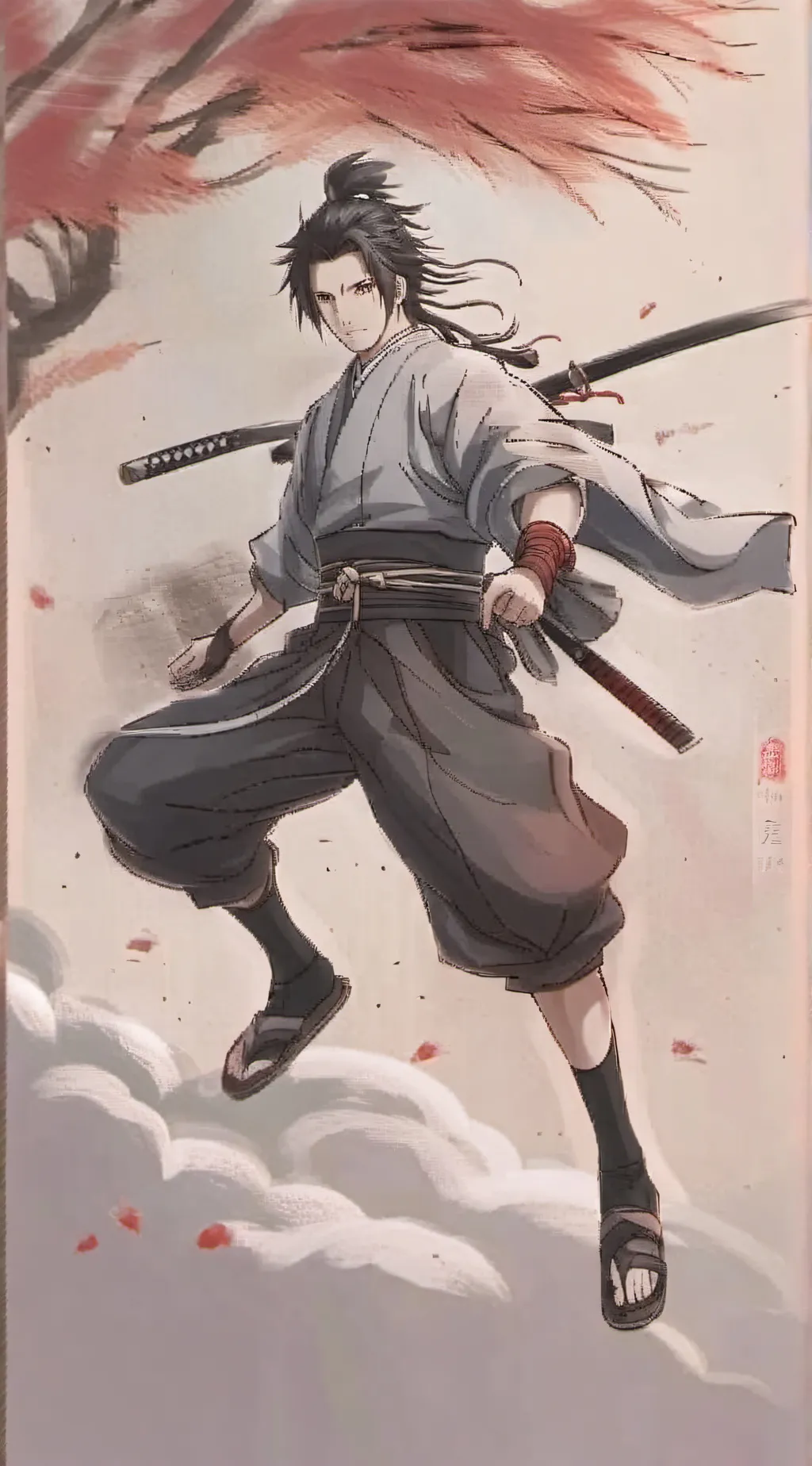 ai character: theo background