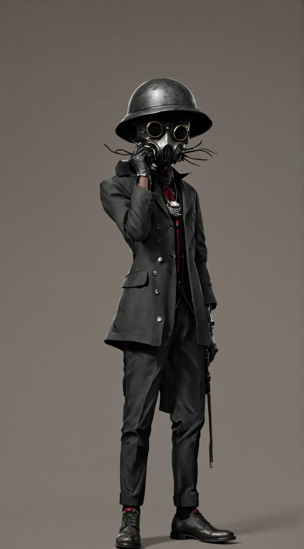 ai character: soldado argentino  background