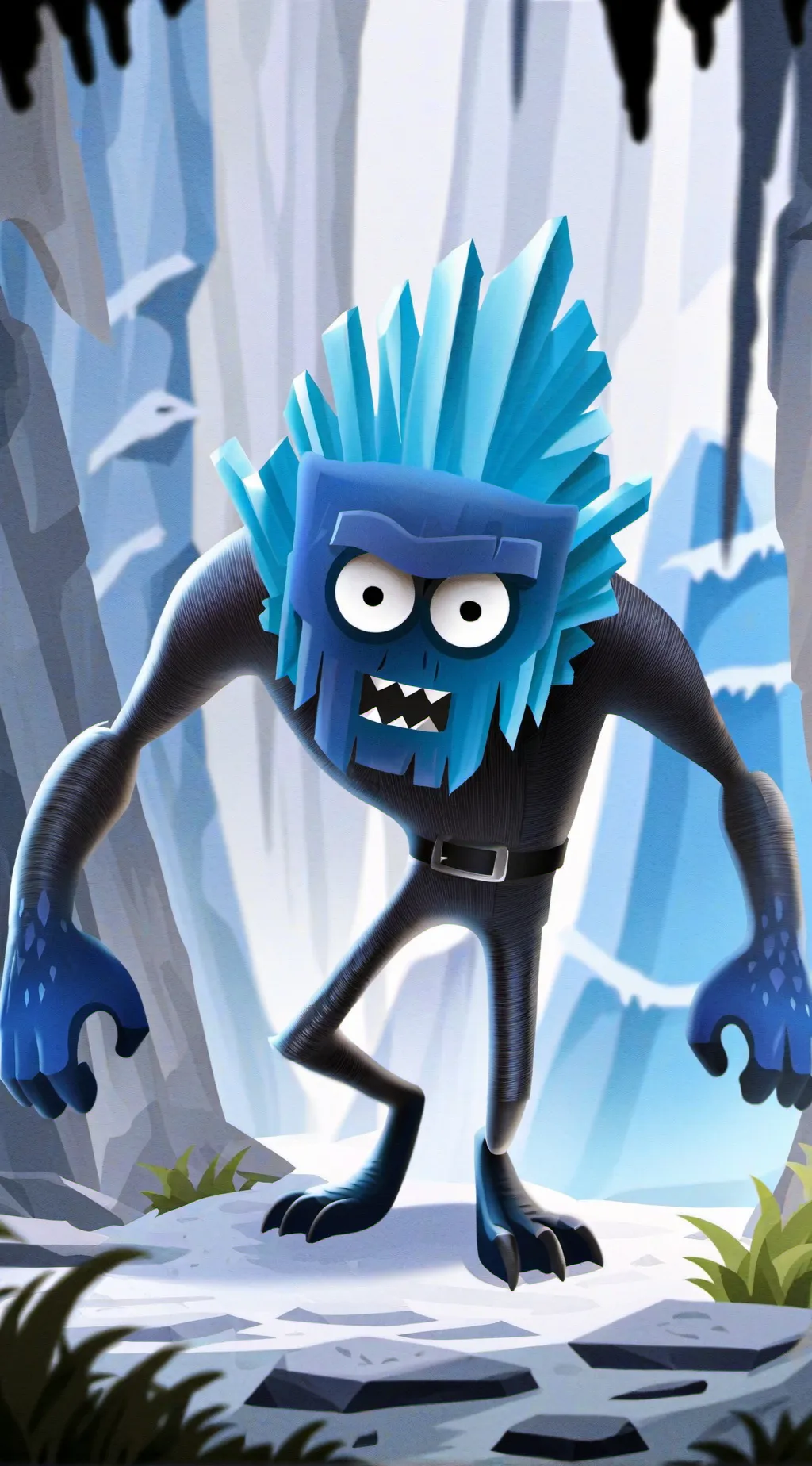 ai character: shin sonic background