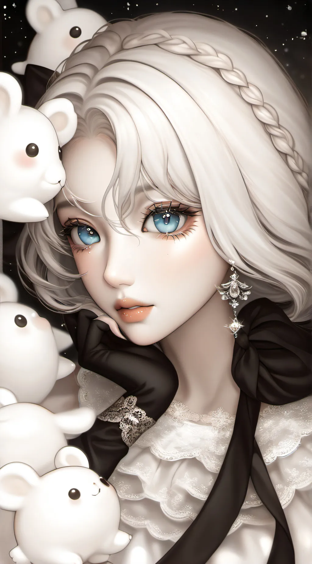 ai character: Pollyana Yasmim background