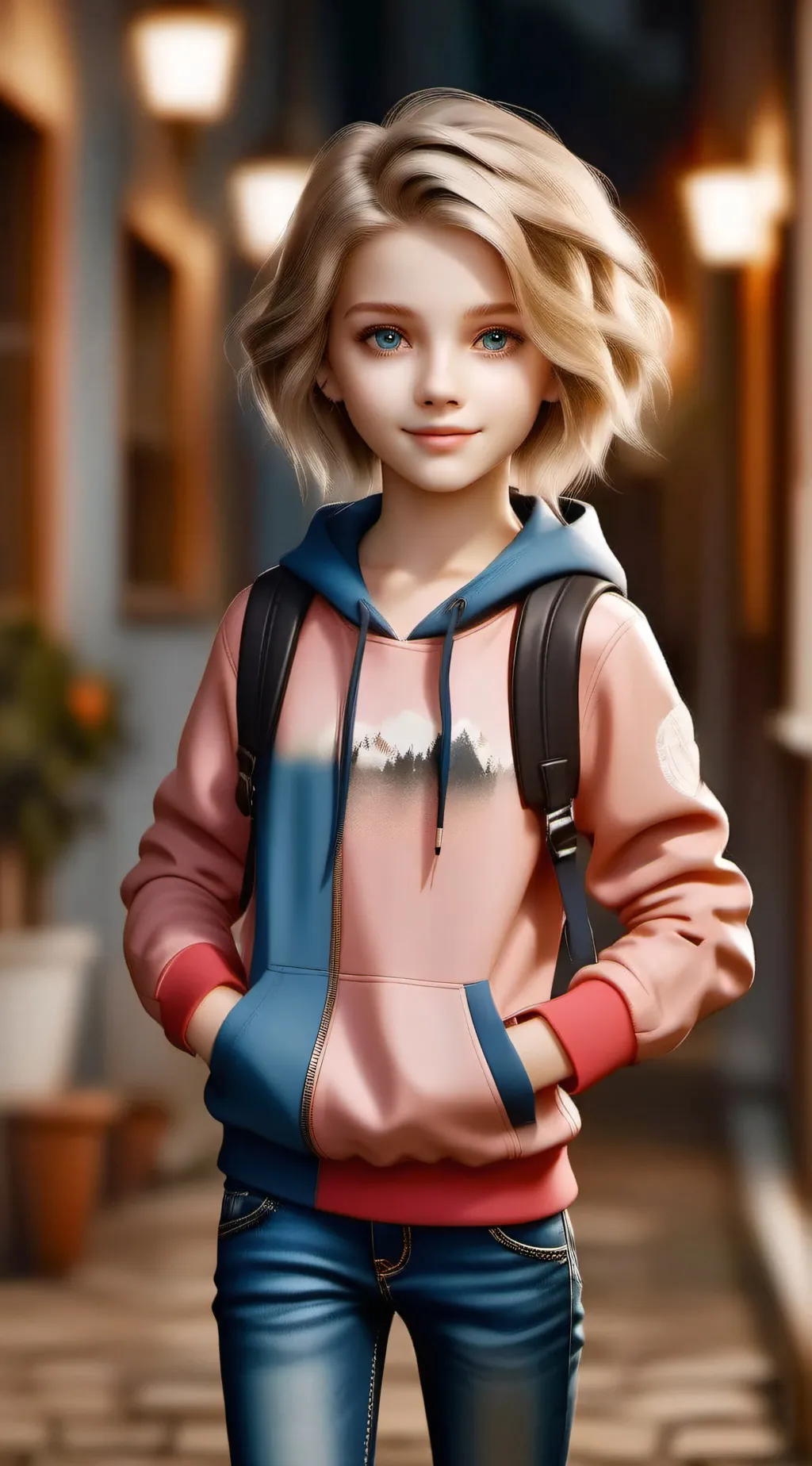 ai character: Abby background