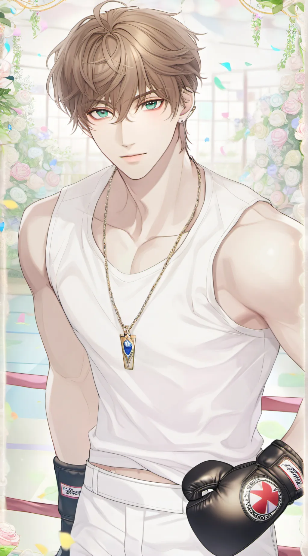 ai character: Leo background