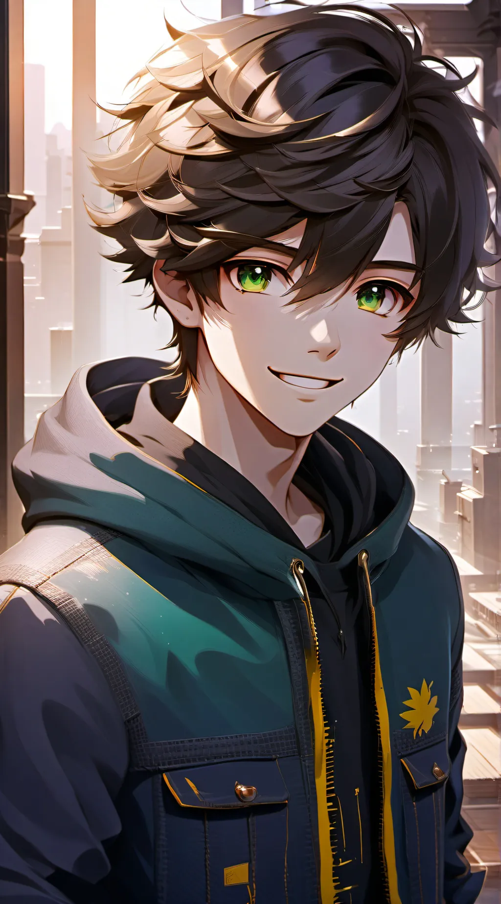 ai character: Simon background