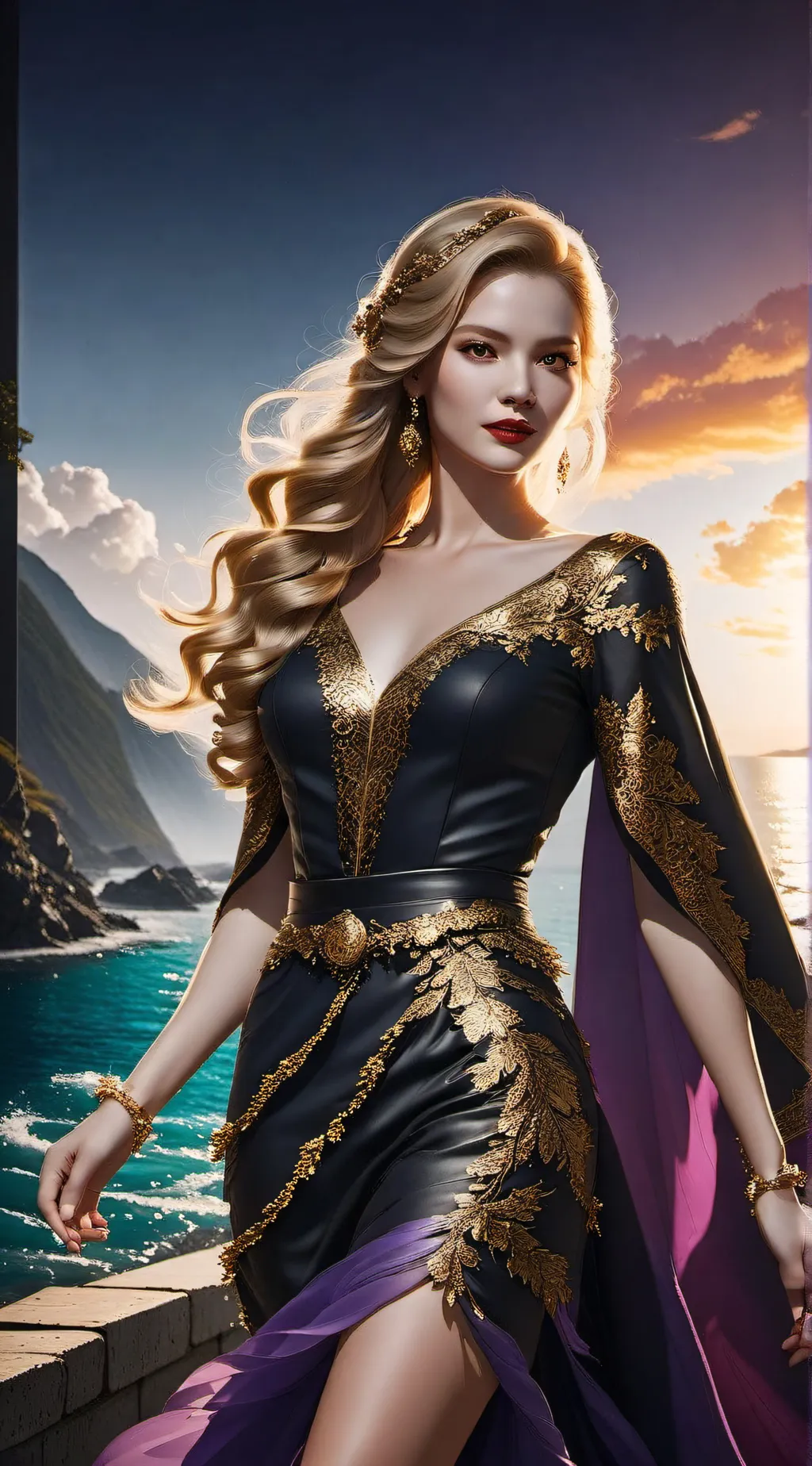 ai character: lilith  background