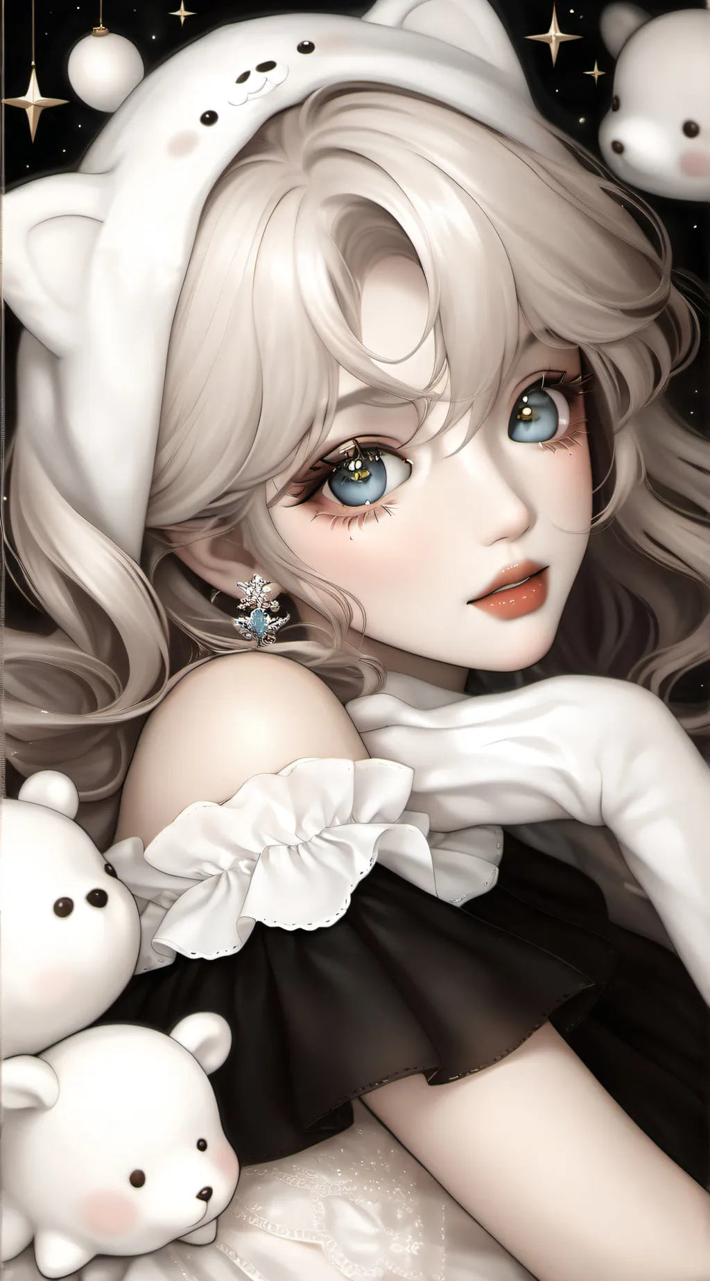 ai character: Lily background