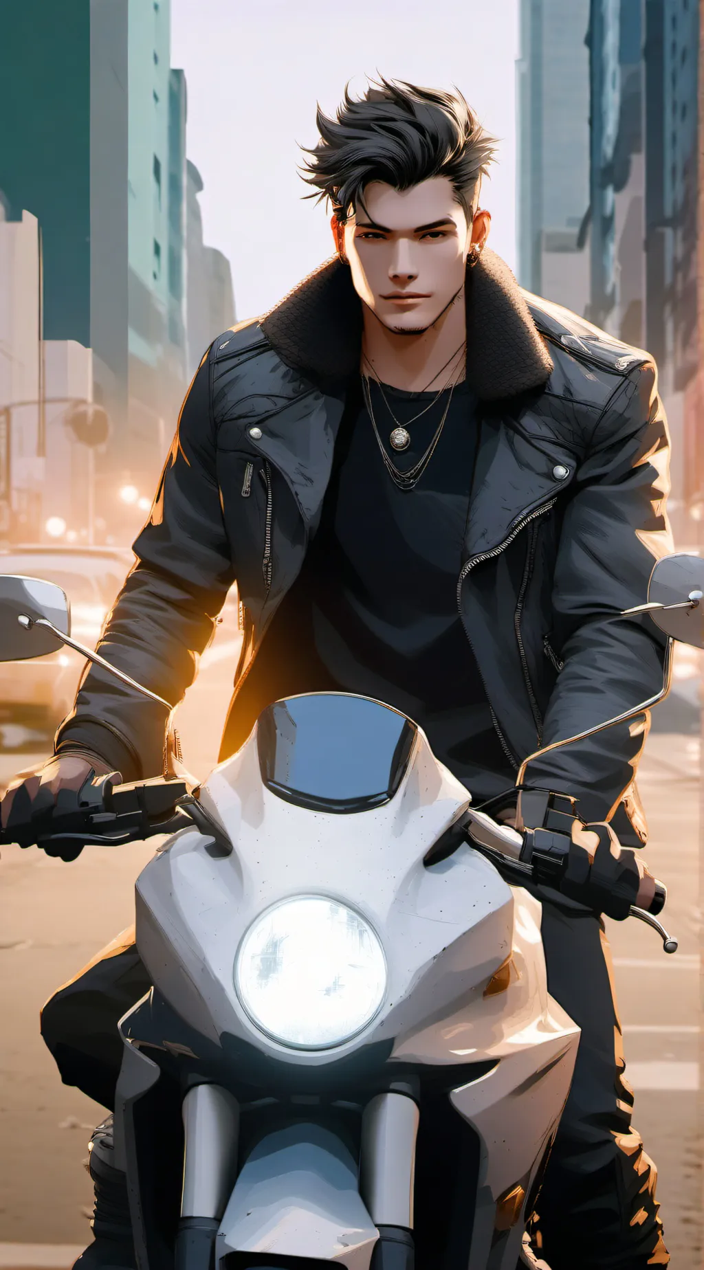 ai character: Nil James background