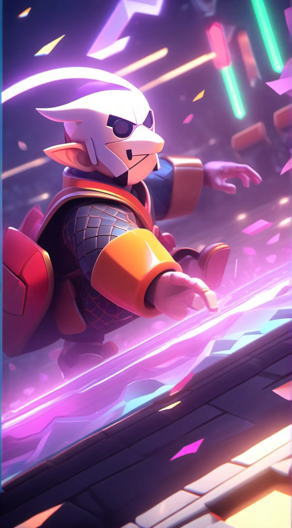 ai character: sprunki sus background