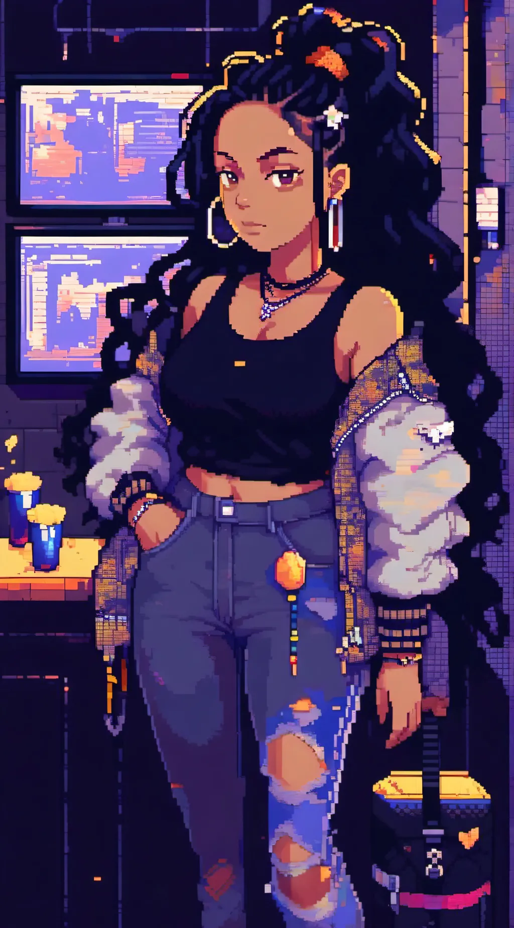 ai character: mha pick me 💅✨ background