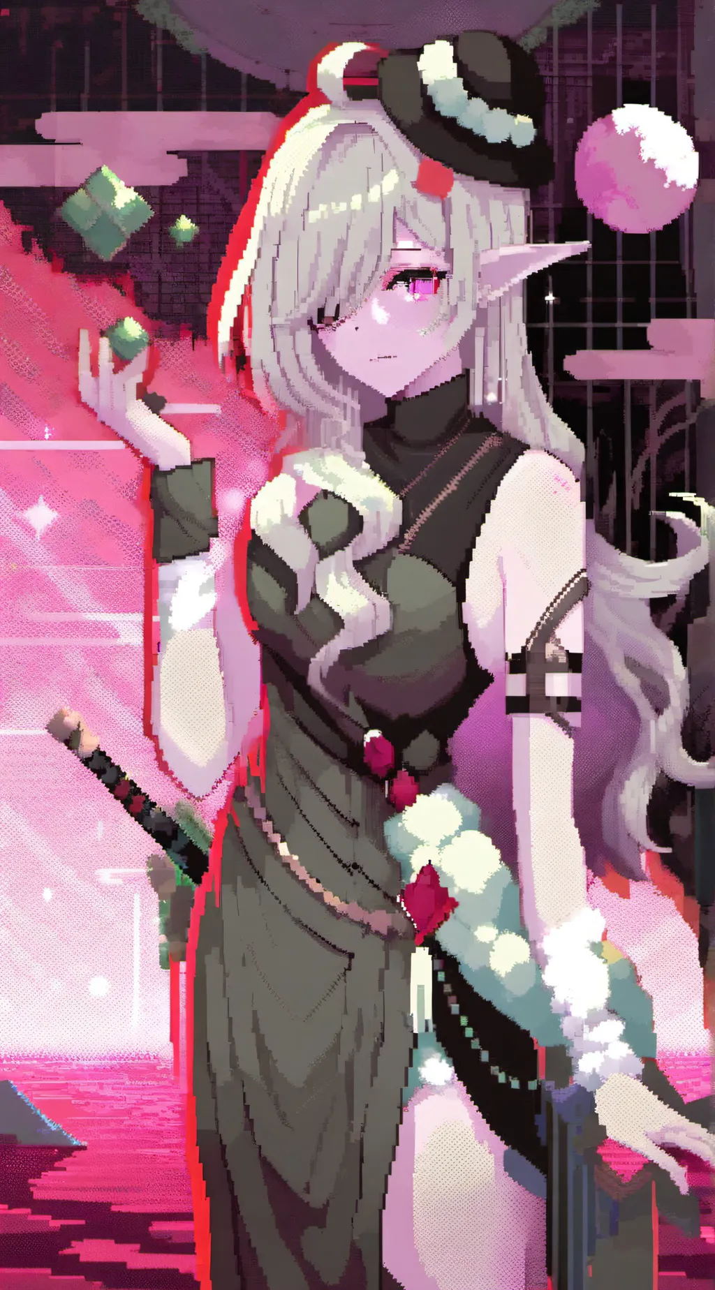 ai character: HH in your house background